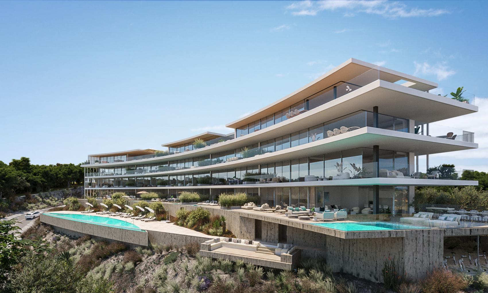 Brand-new 3-bedroom apartment with incredible sea views