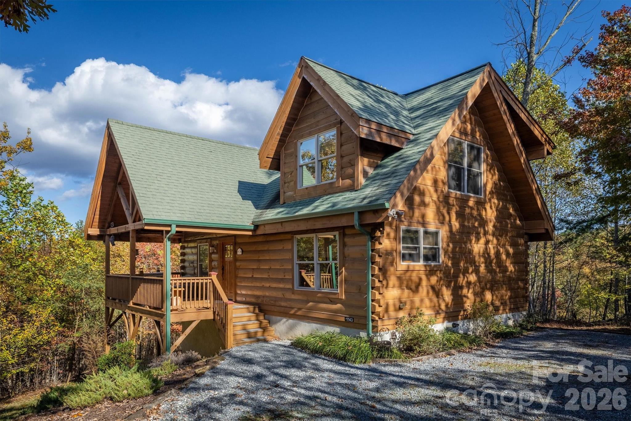 Rustic Log Home with Long-Range Views in Grandview Peaks
