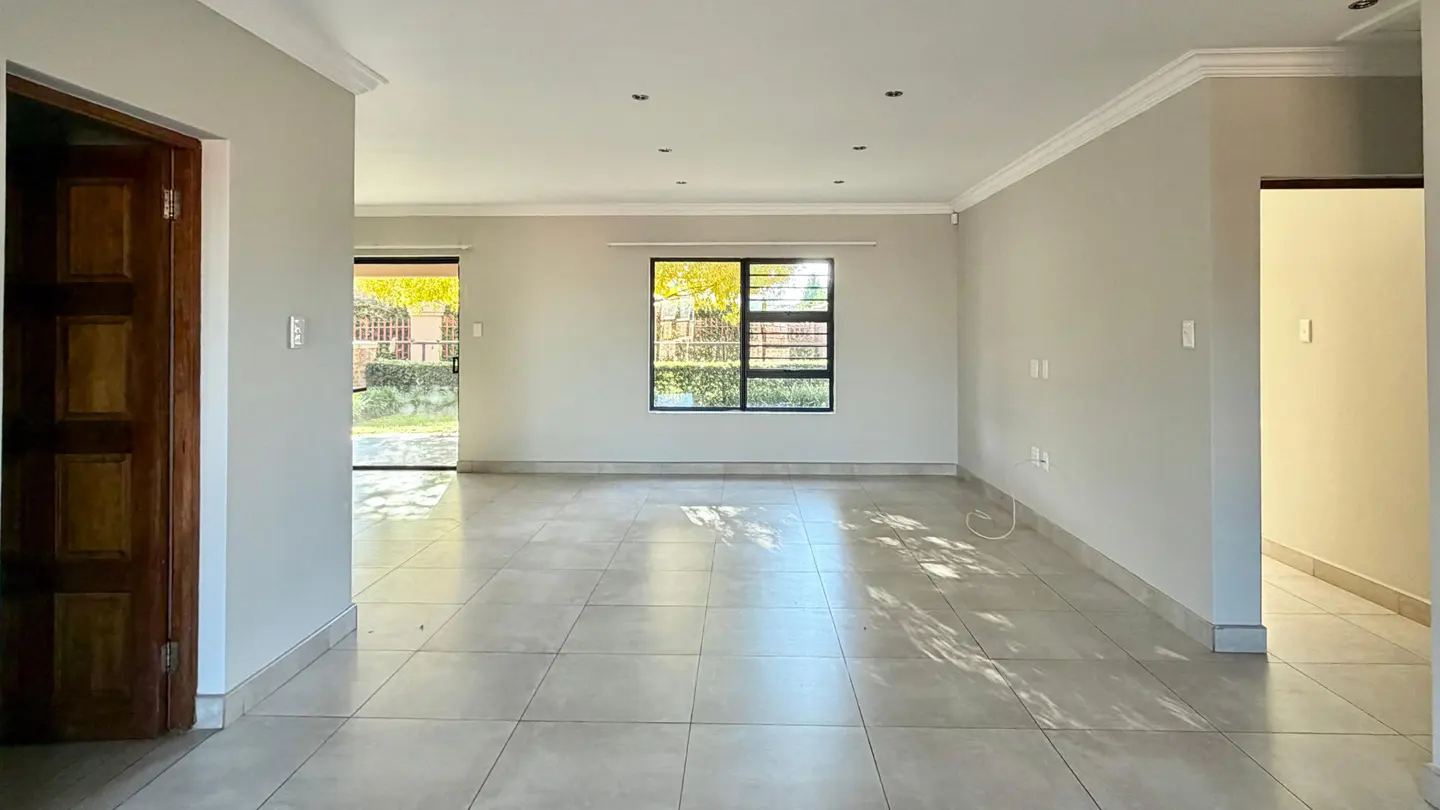 Living area from front door