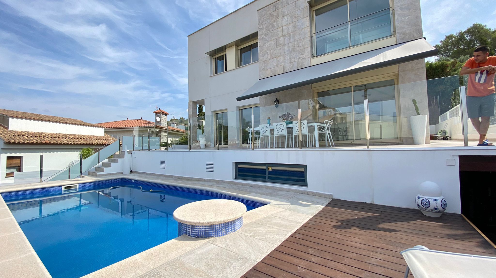 Magnificent house with unobstructed views.