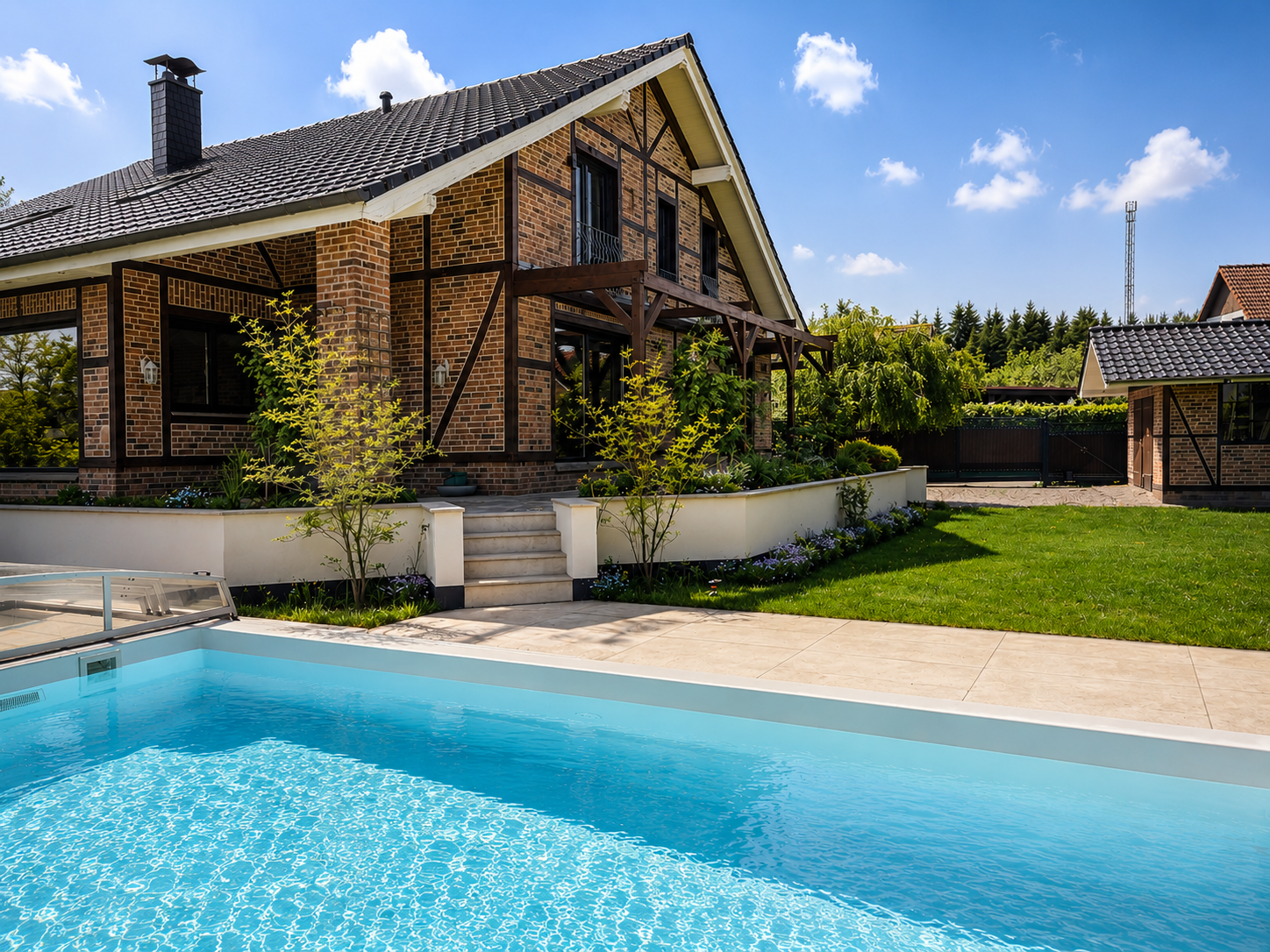 Stilvolles Landhaus mit Pool, Sauna, Grillkota & Gartenidylle – Lebensqualität auf höchstem Niveau