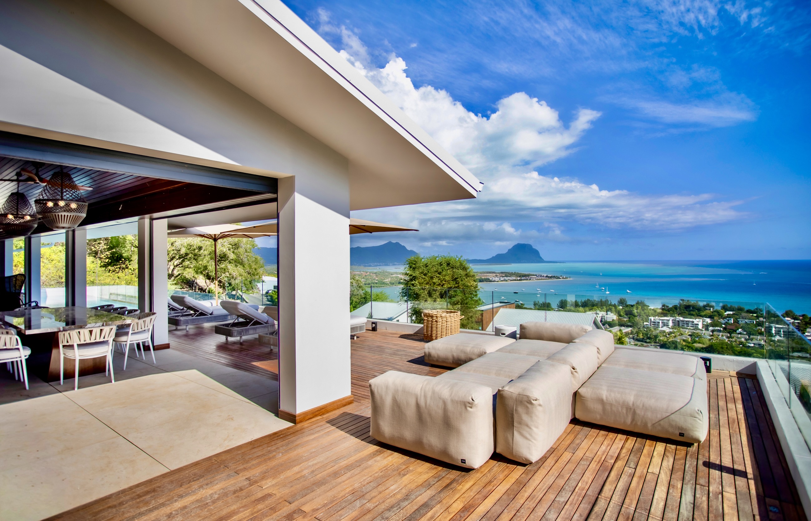 Ultra-Luxury Villa with Panoramic Lagoon Views in Black River, Mauritius