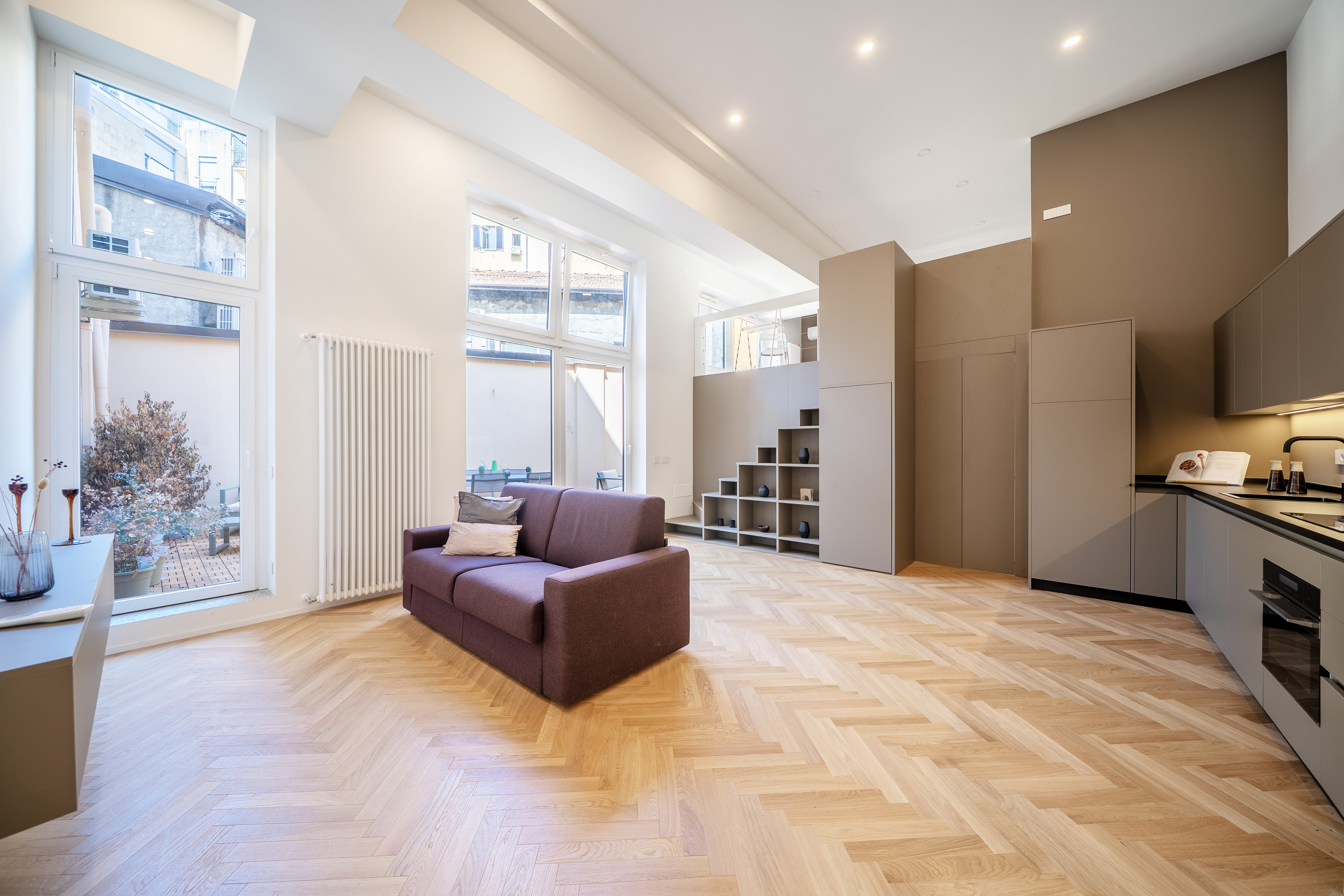 New three-room apartment with garden in Porta Romana