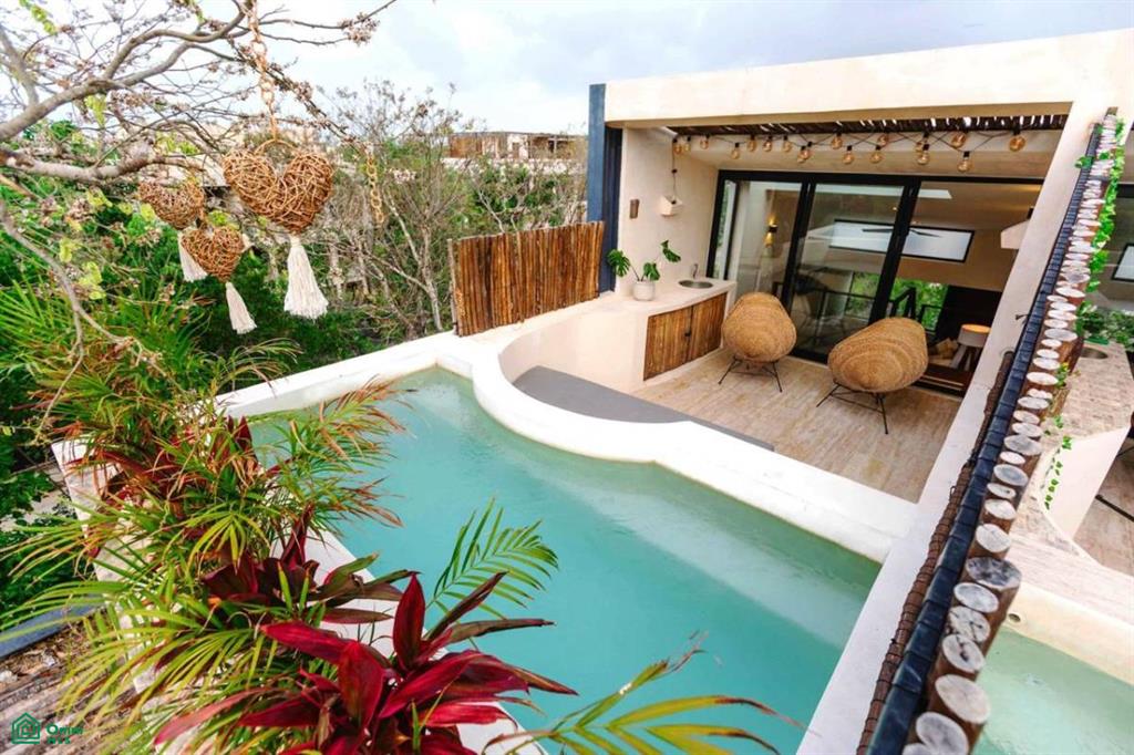 2 BD Townhouse with Private Plunge Pool | Aldea Zama