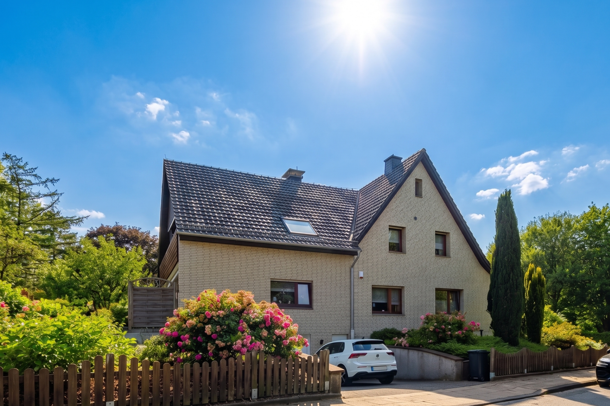 Grün, großzügig, Gadderbaum