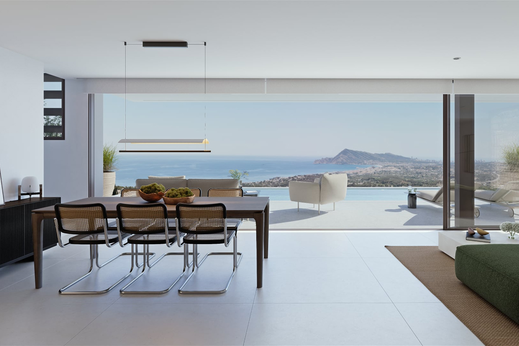 Villa met spectaculair zeezicht, Sierra de Altea