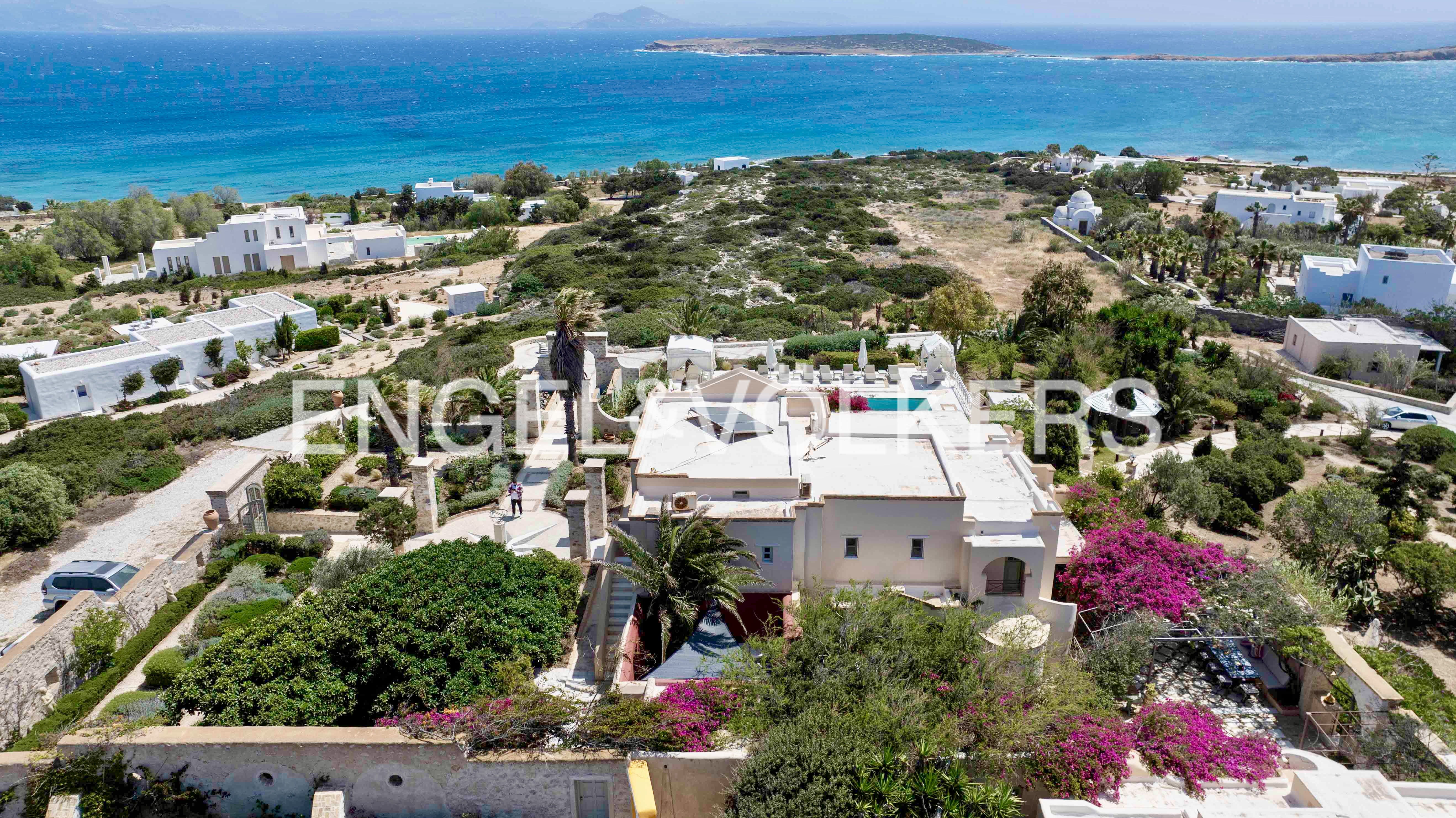 Exclusive Beachfront Villa in Santa Maria, Paros