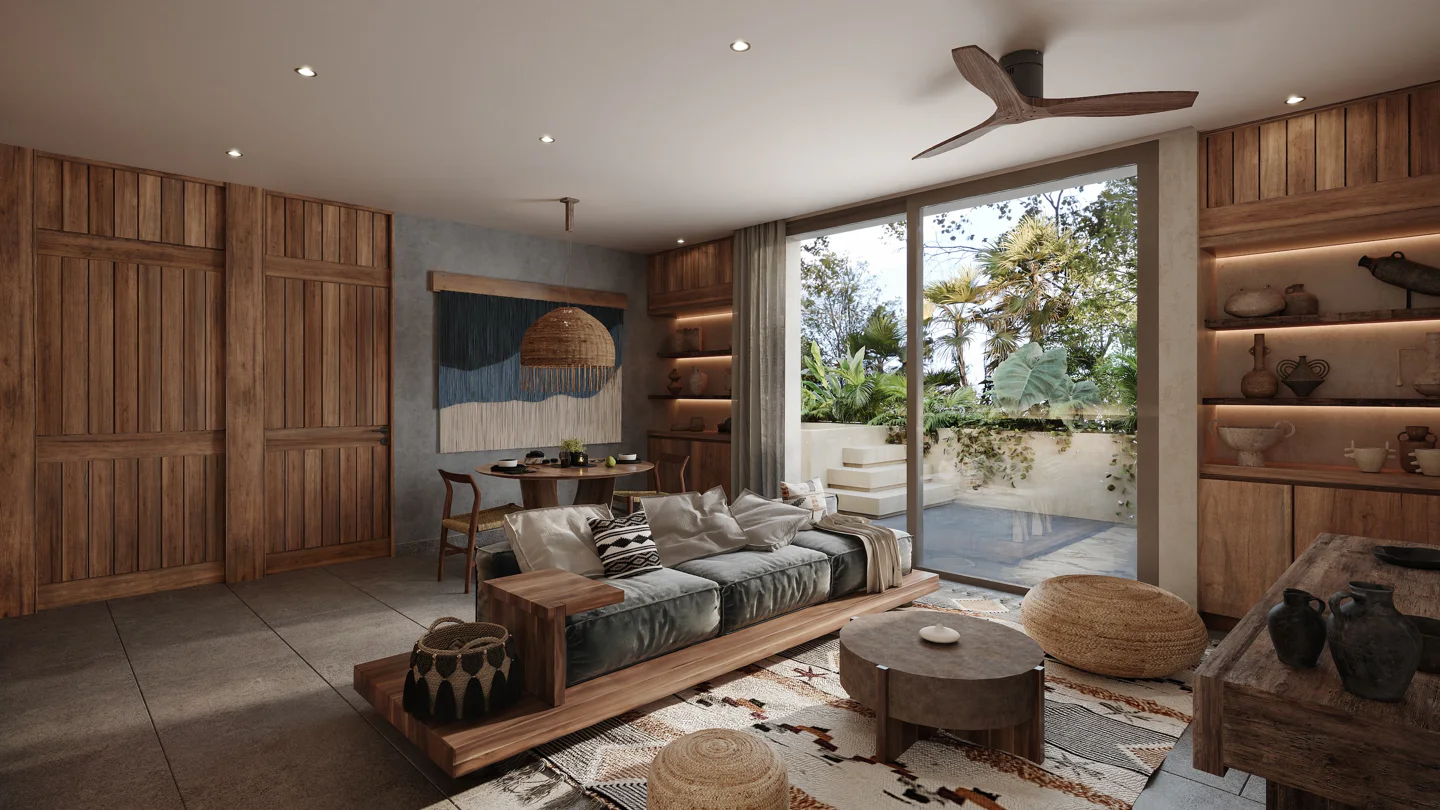 2 Bedroom Garden Unit with Plunge Pool 4