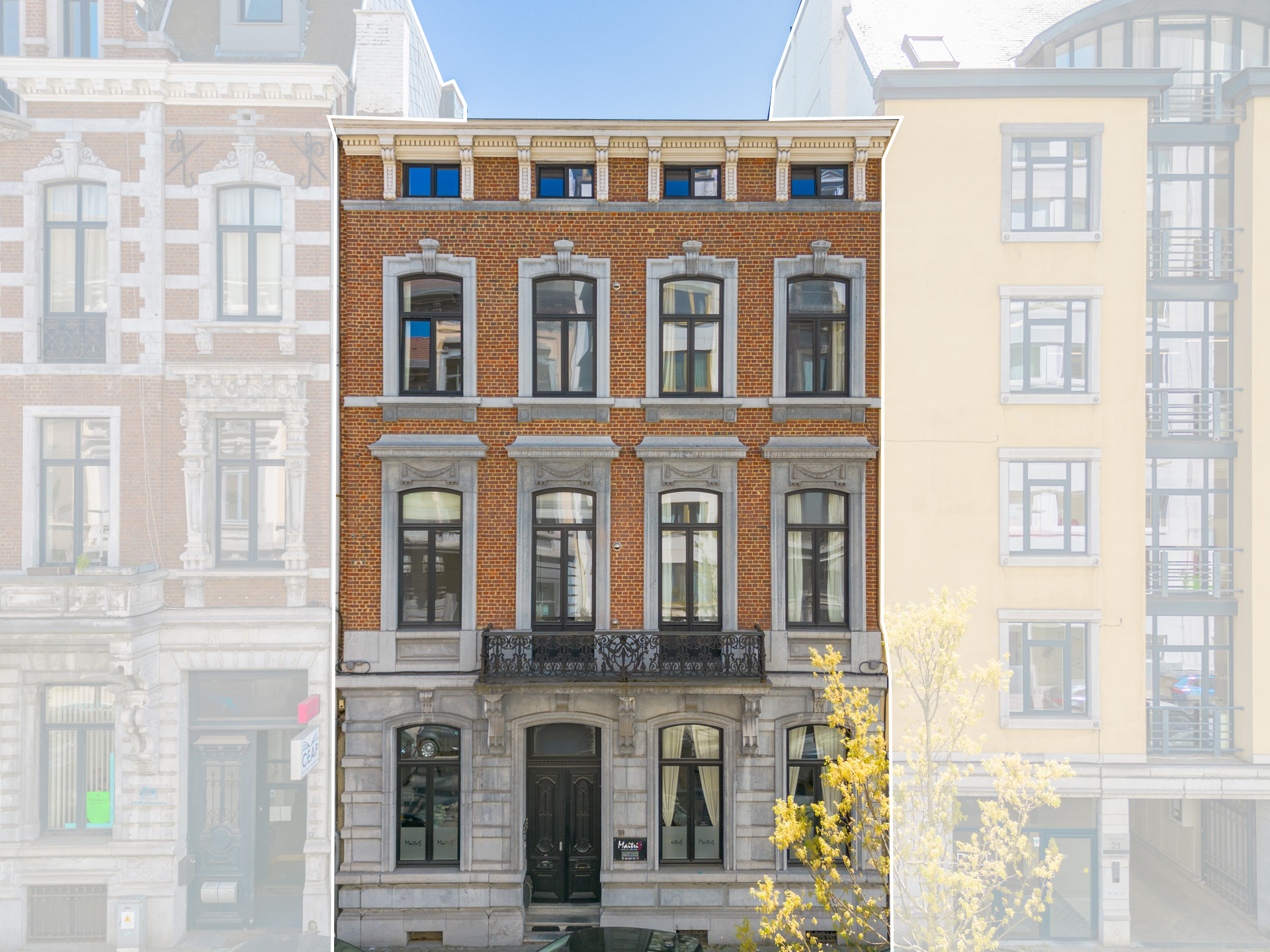 Beautiful 5-bedroom apartment with terrace in the heart of Liège