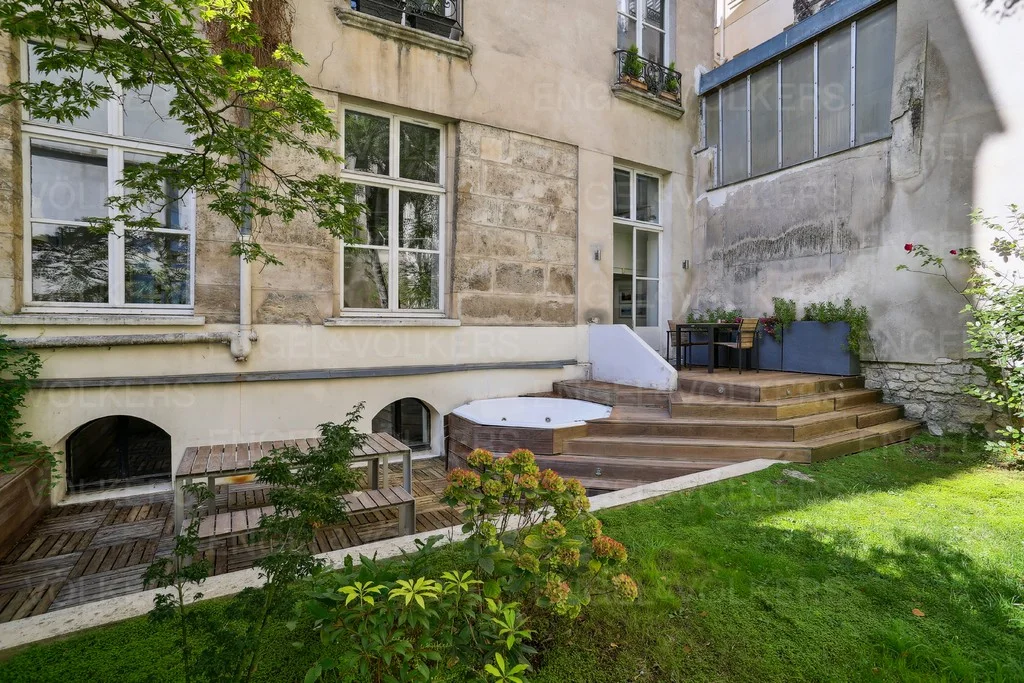 Paris IV - Appartement d'exception avec terrasse et jardin - Saint Gervais