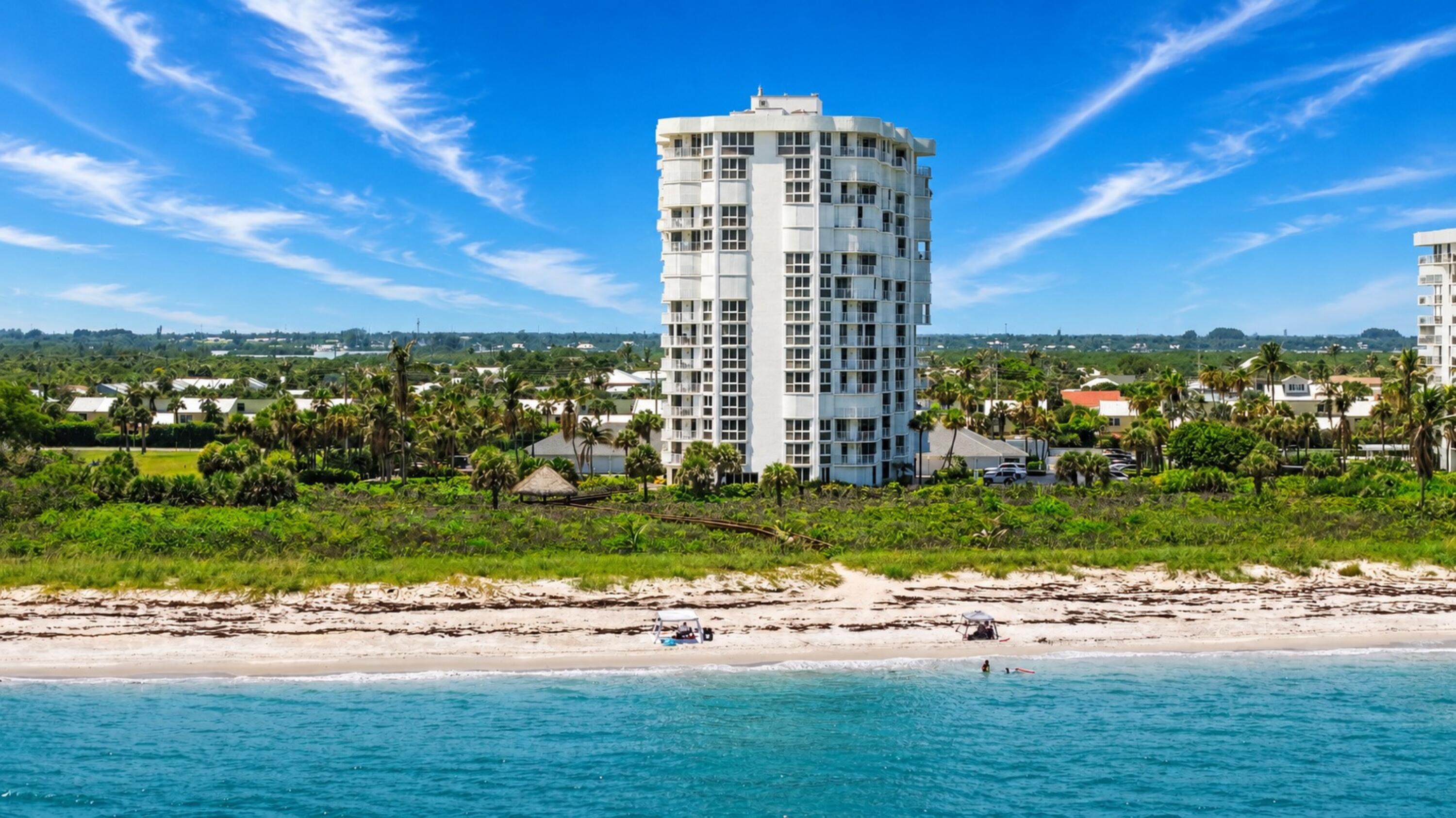 Marble Floors, Unobstructed Views, Direct Beach Access