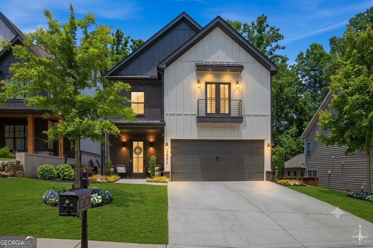 Refined Farmhouse Living Near The Battery Atlanta