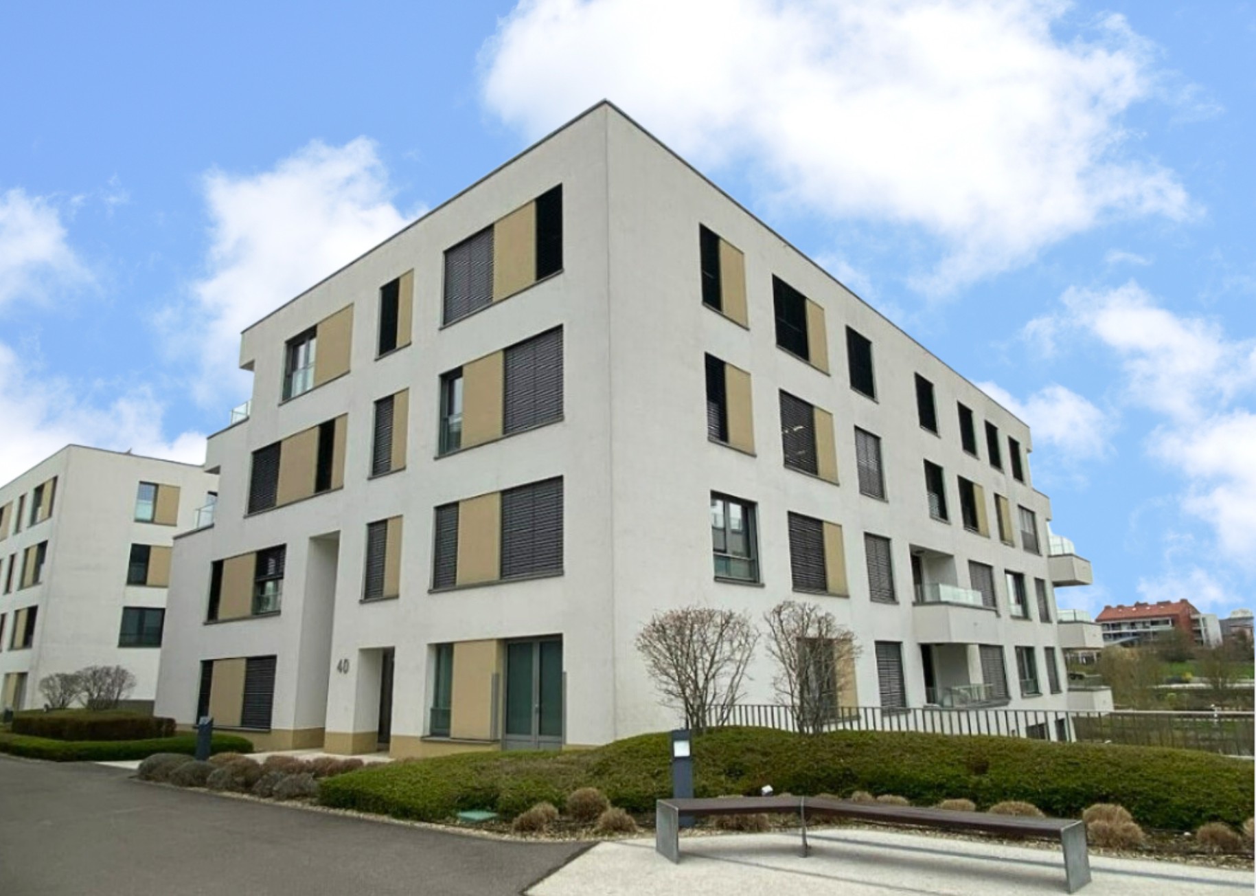 Bright studio of approx. 35 m² for rent in Helfent (municipality of Bertrange)