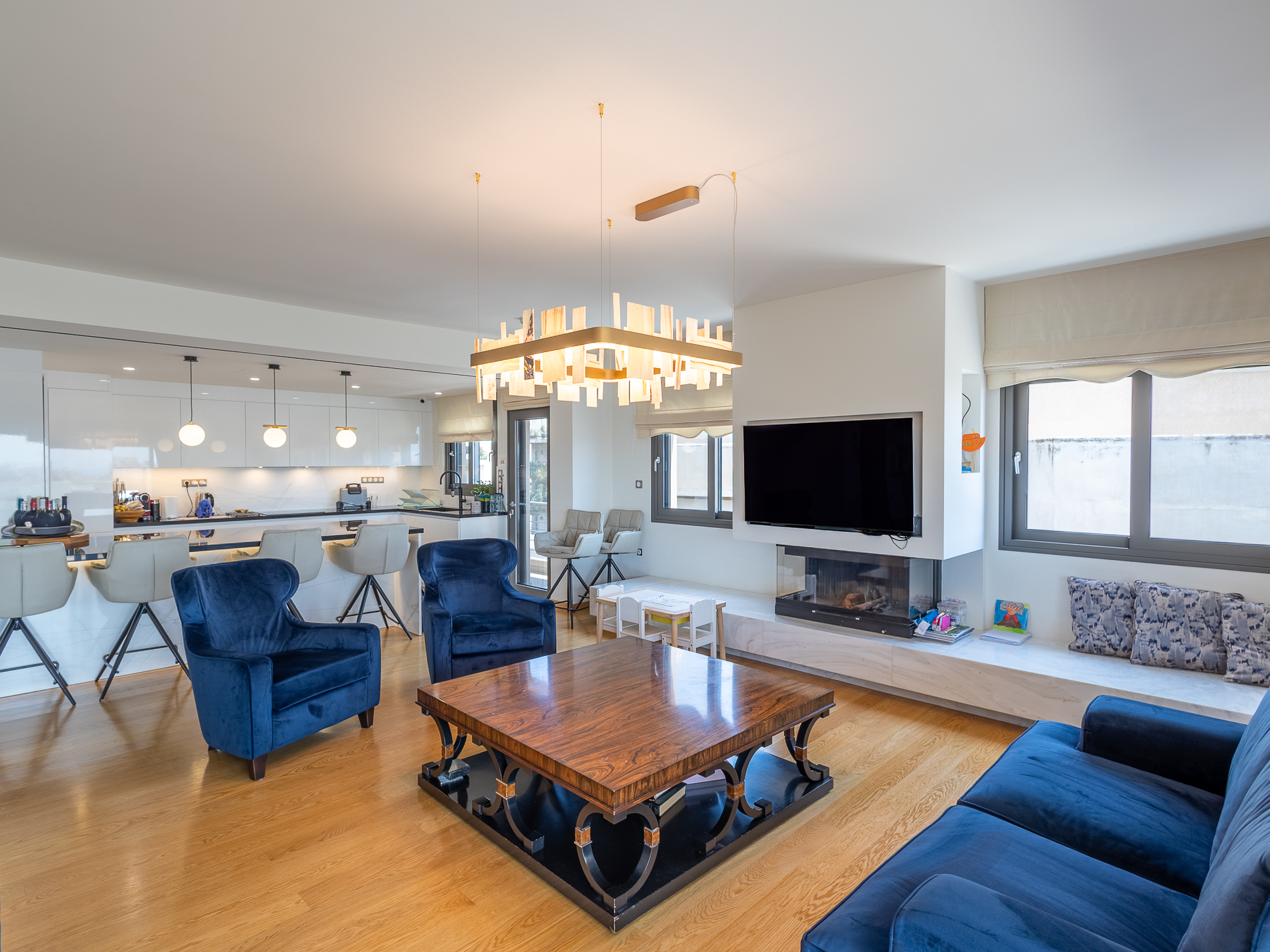 Stunning penthouse with a private roof garden