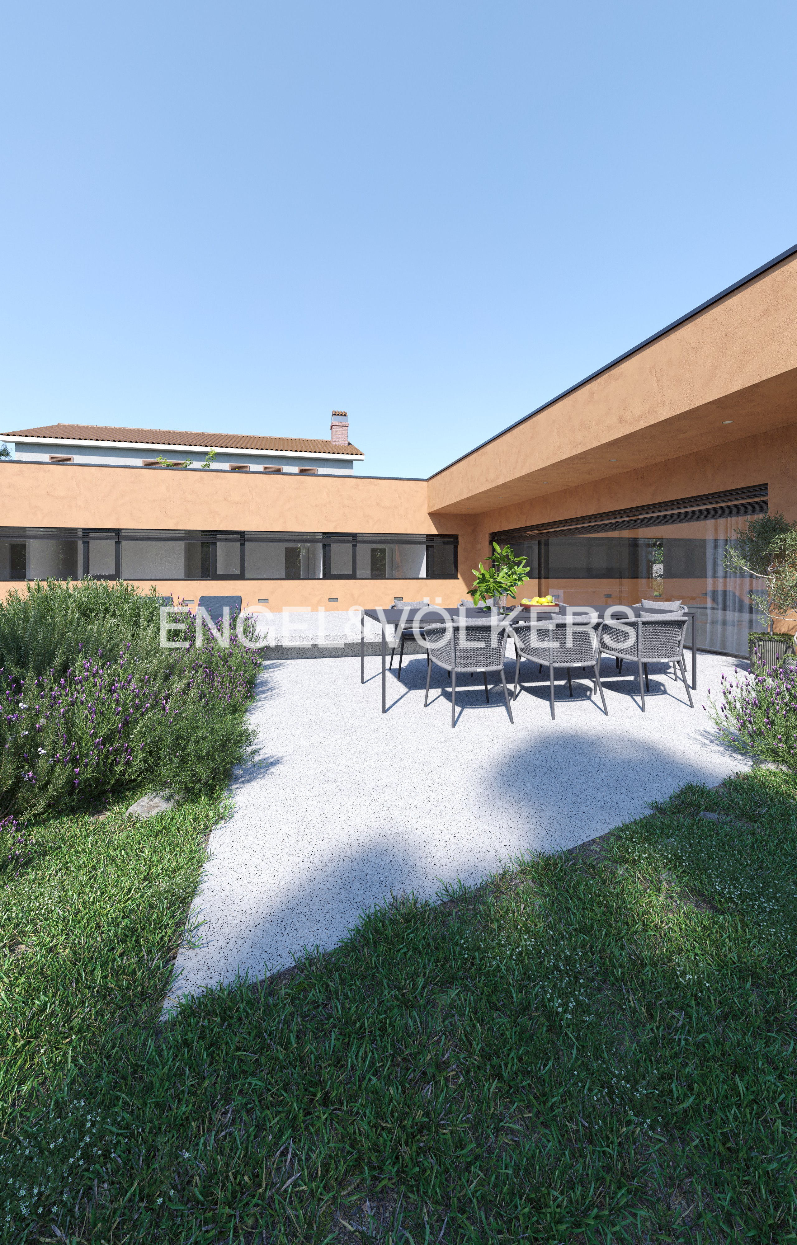 Modern bungalow: comfortable living in an idyllic location