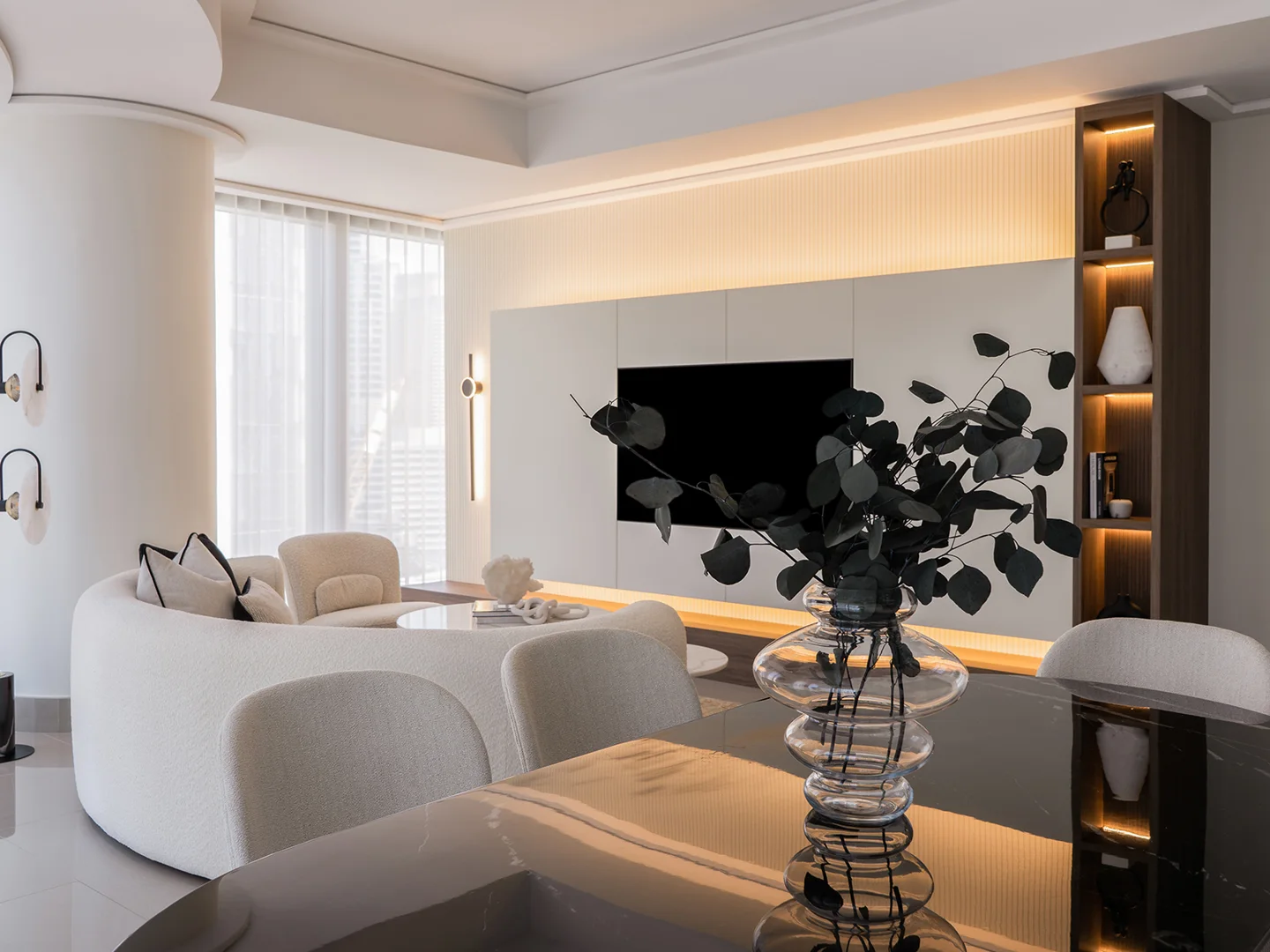 Fountain and Burj View | Luxury Furnished