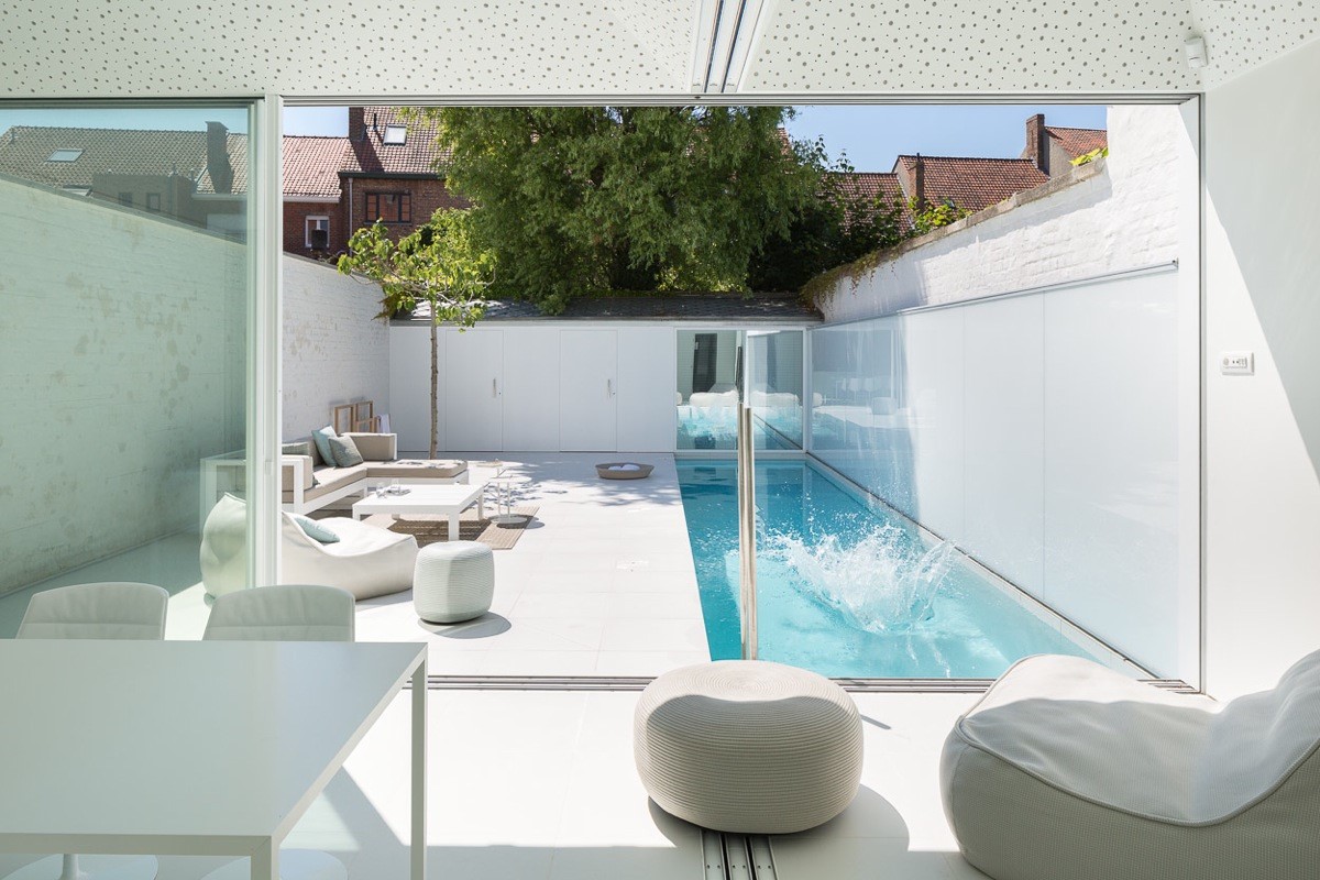 Exclusive gentleman's house with city garden and pool in Bruges