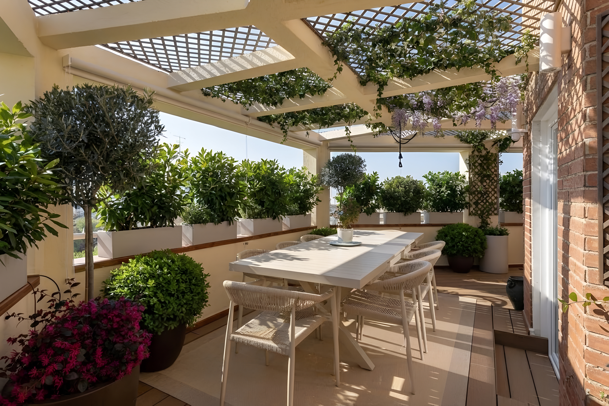 Corner penthouse with luxury refurbishment in Chamberi