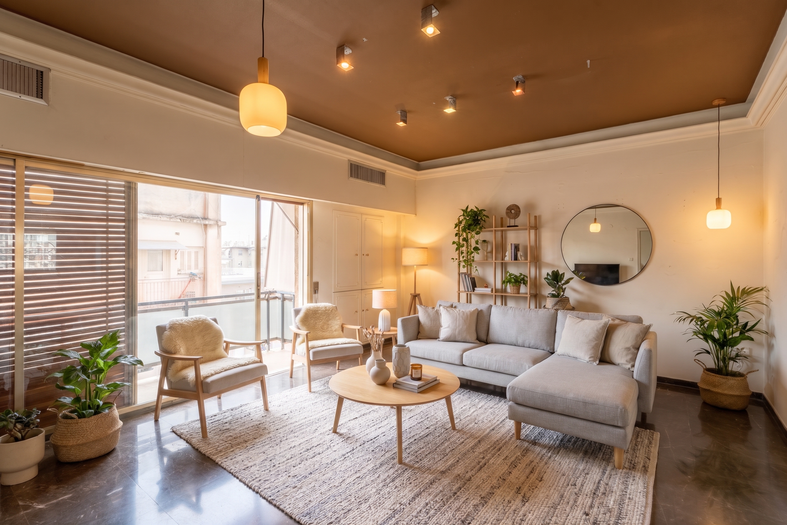 5th floor penthouse whole-floor apartment with exclusive rooftop access [AI-modified]