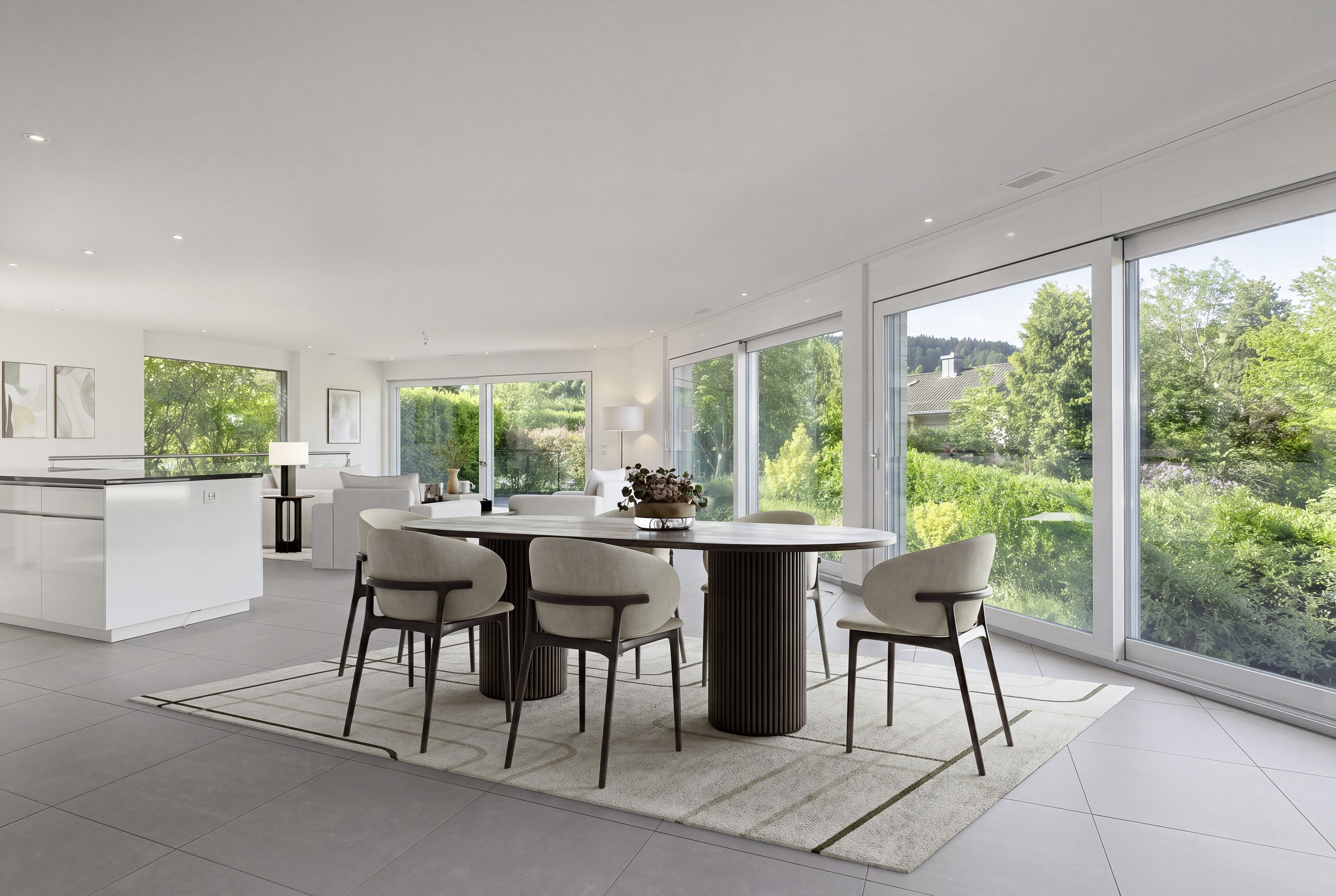 Modern luxury apartment in a quiet location