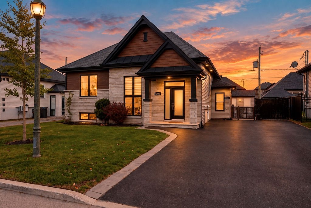 Modern property with an independent bachelor apartment.