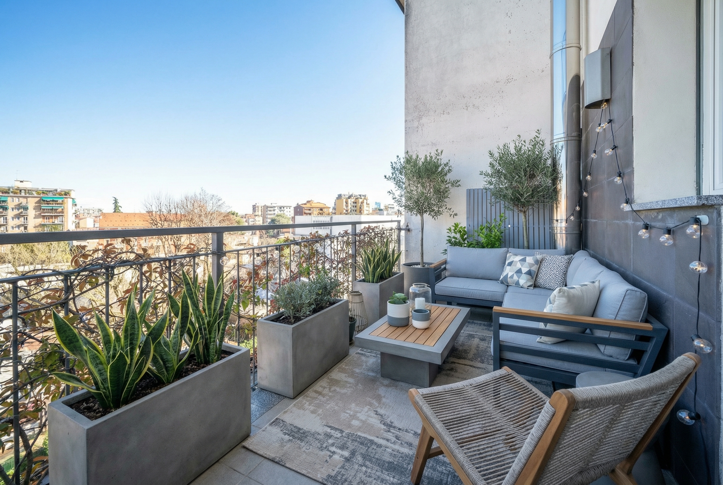 Convertible 1-bedroom into 2-bedroom
with terrace and garage