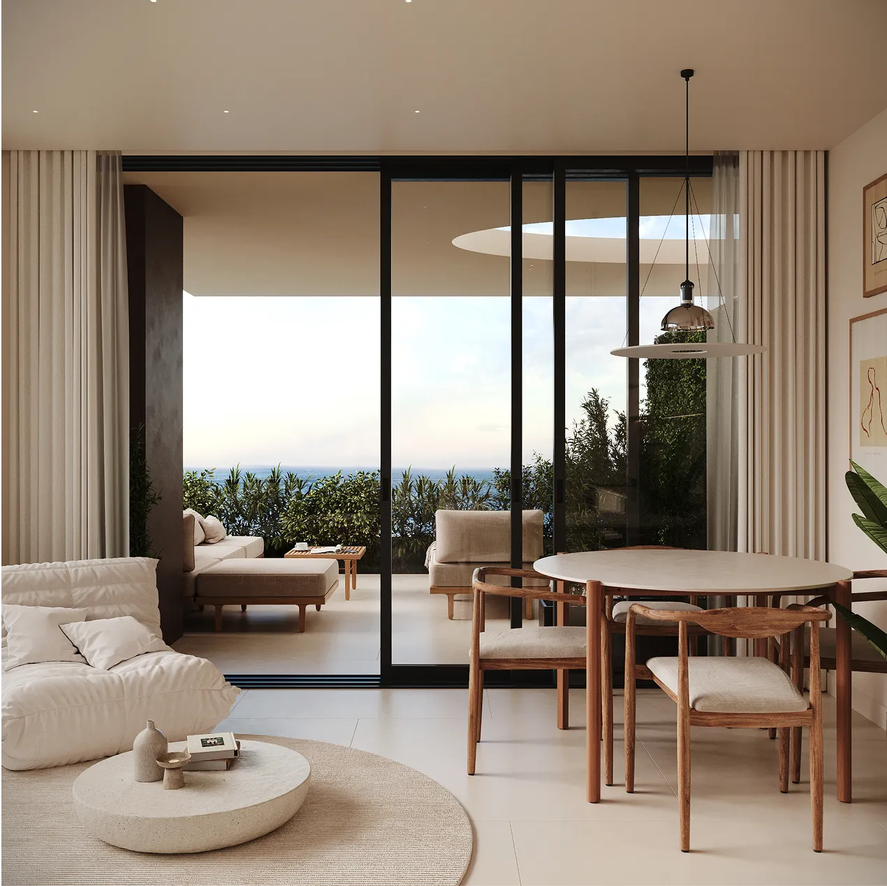 Modern 4th floor 2-bedroom maisonette in Ano Glyfada