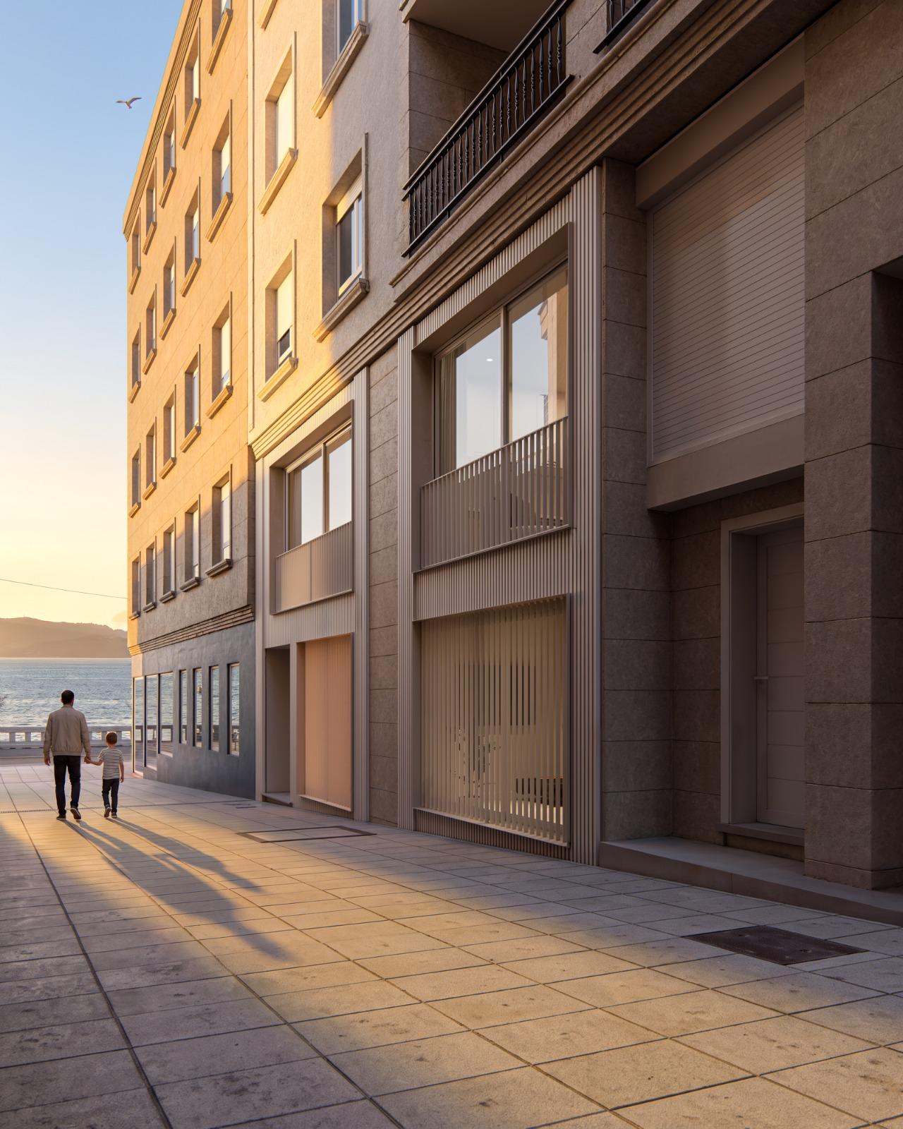 Apartamentos tipo estudio a un paso de la playa de Silgar
