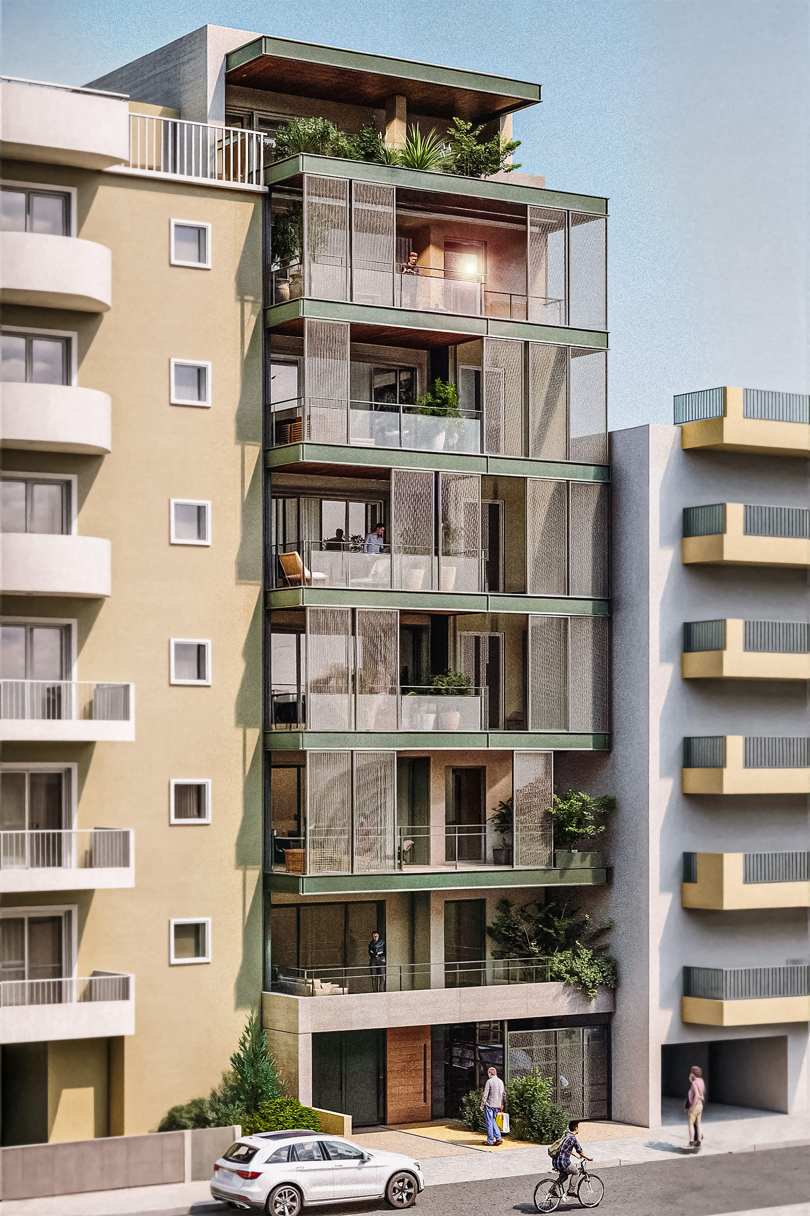 Newly built first-floor apartment in Neapoli
