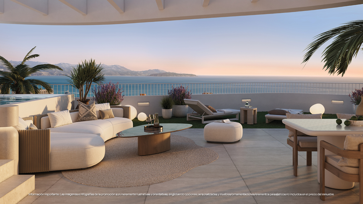 Exclusivo ático de obra nueva de 3 dormitorios con vistas al mar en urbanización de lujo