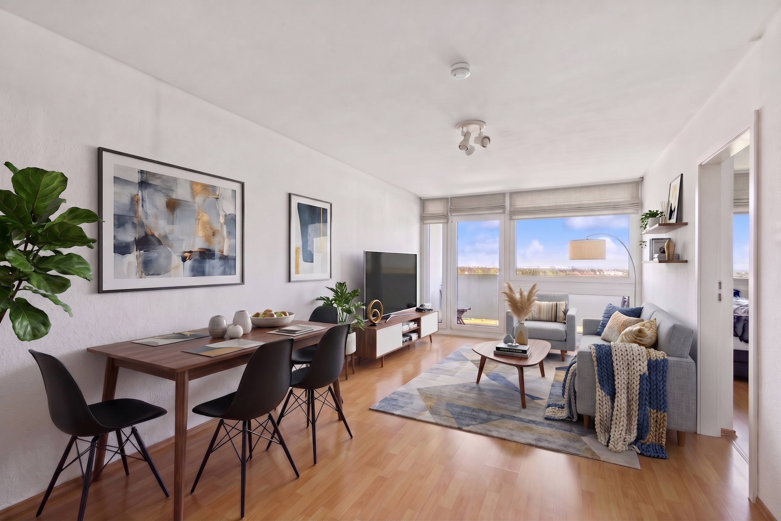 Invest smartly - 2.5-room apartment with a stunning view