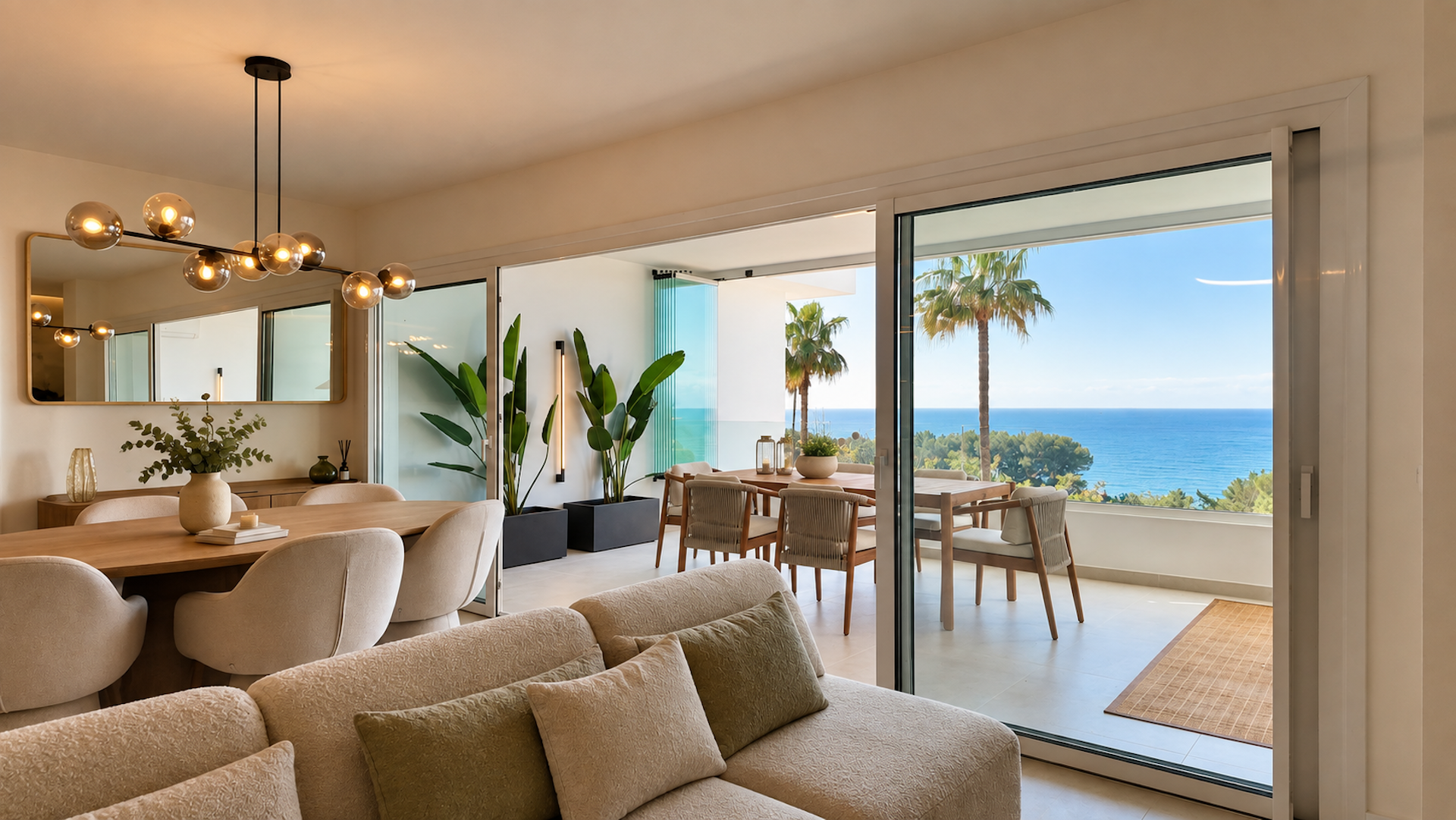Modern 4-Bedroom Apartment with Panoramic Sea Views in Rio Real, Marbella