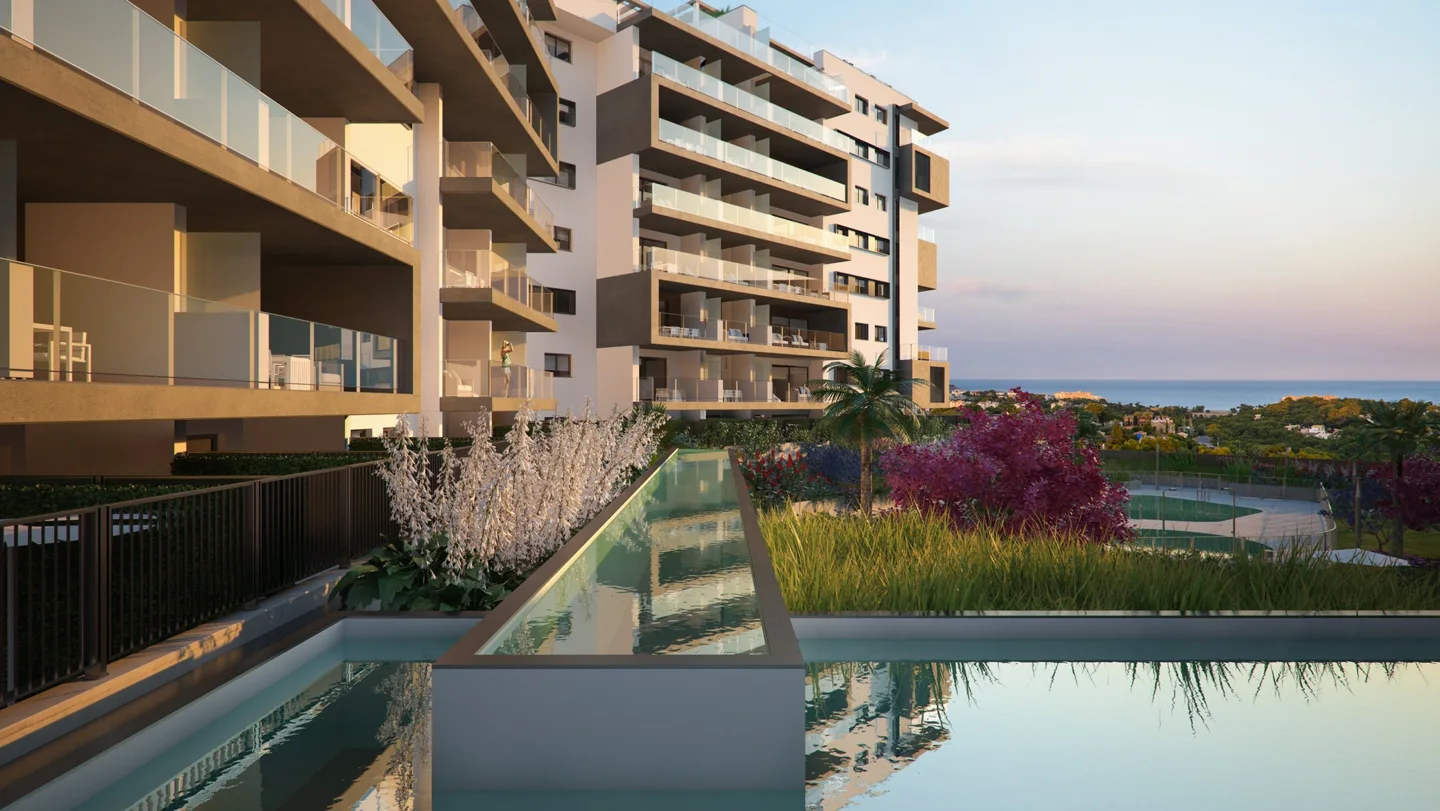 New luxury apartments in Dehesa de Campoamor
