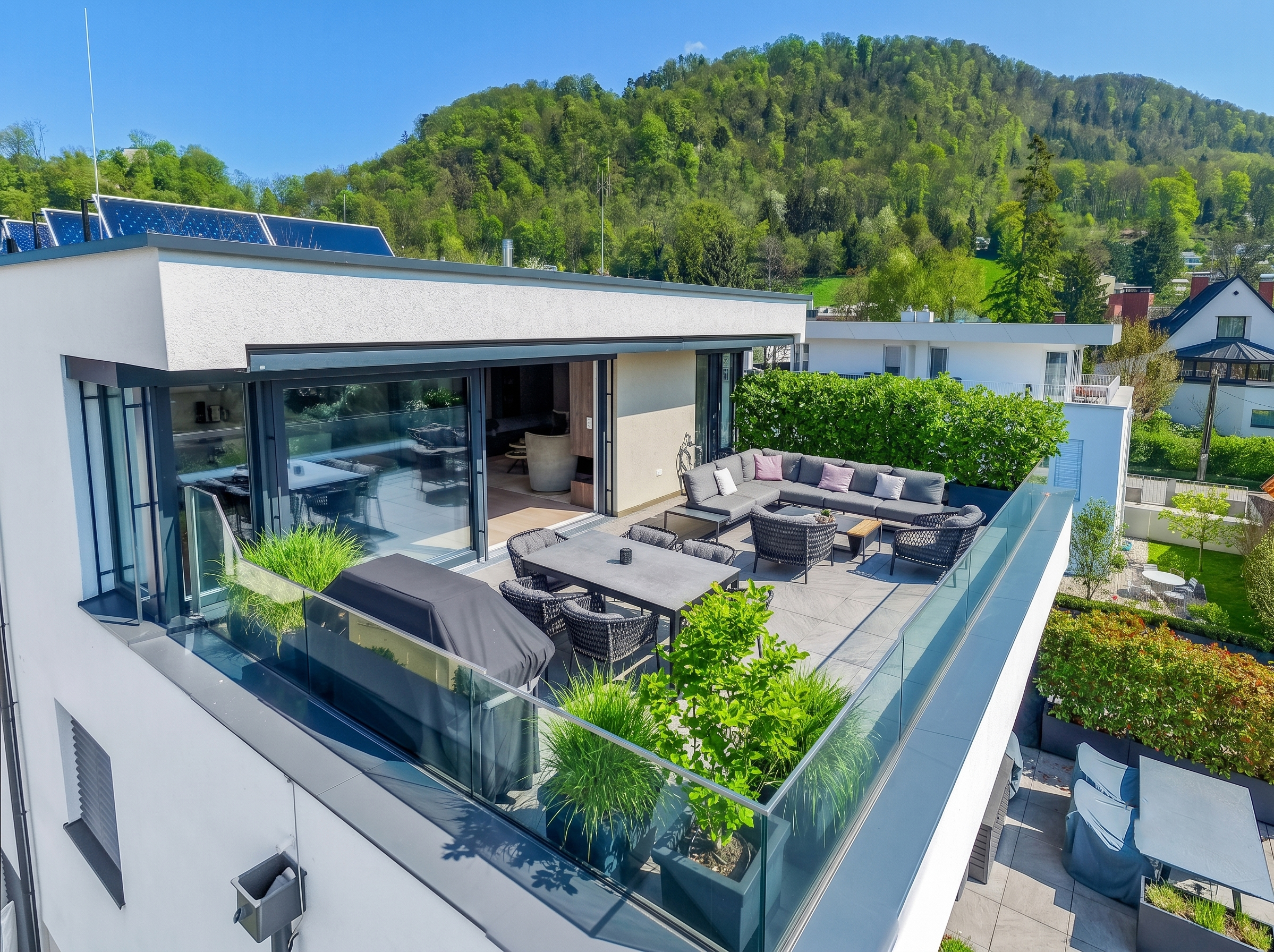 Designer penthouse in a prime location in Salzburg