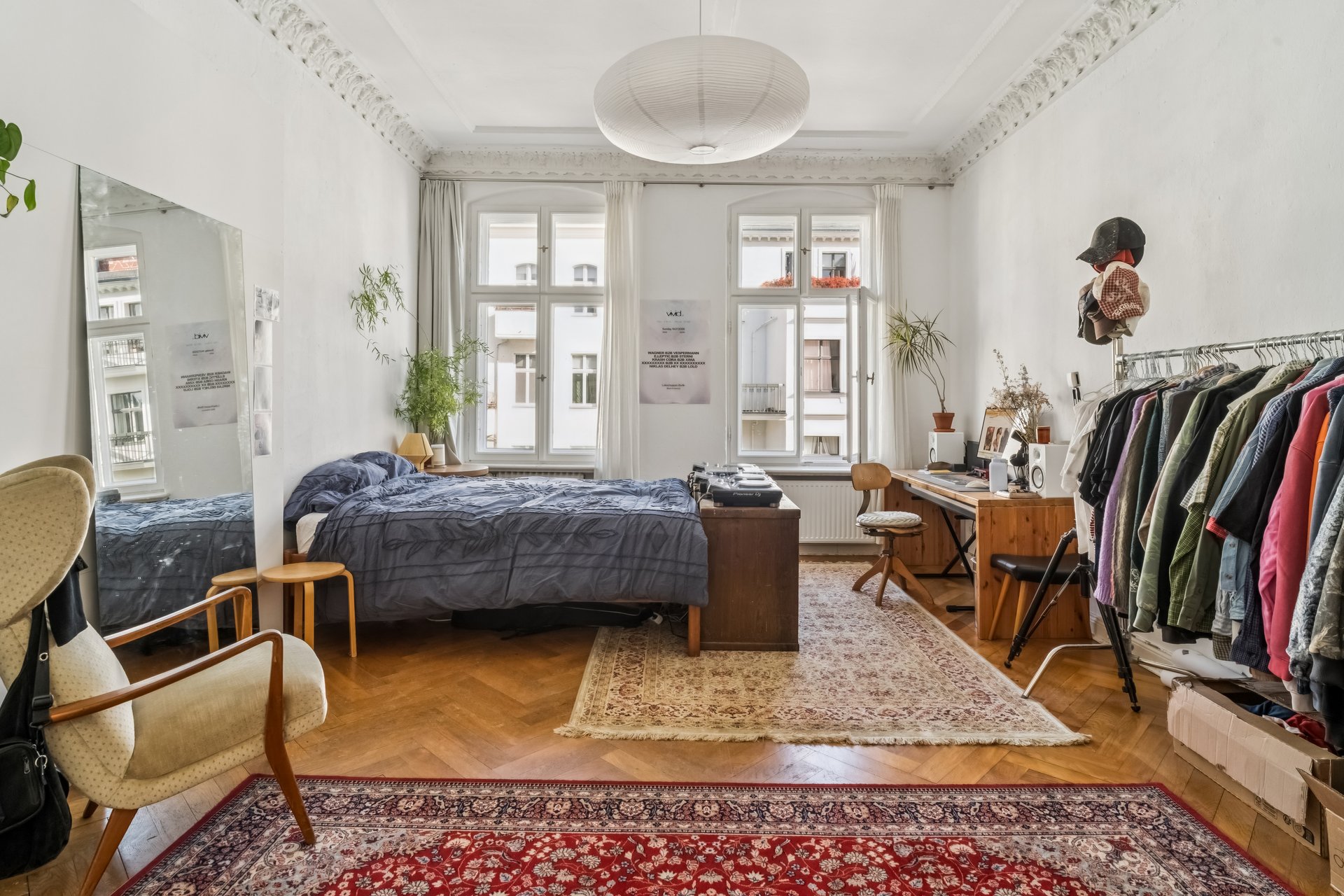 Gründerzeitliche Eleganz in Moabit: Repräsentatives Altbaujuwel mit Balkon