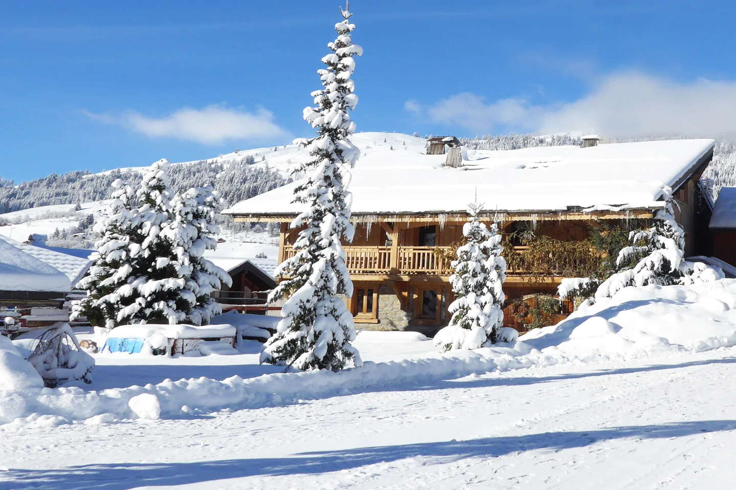 Luxury Savoyard chalet (with possibility of acquiring an adjacent plot)