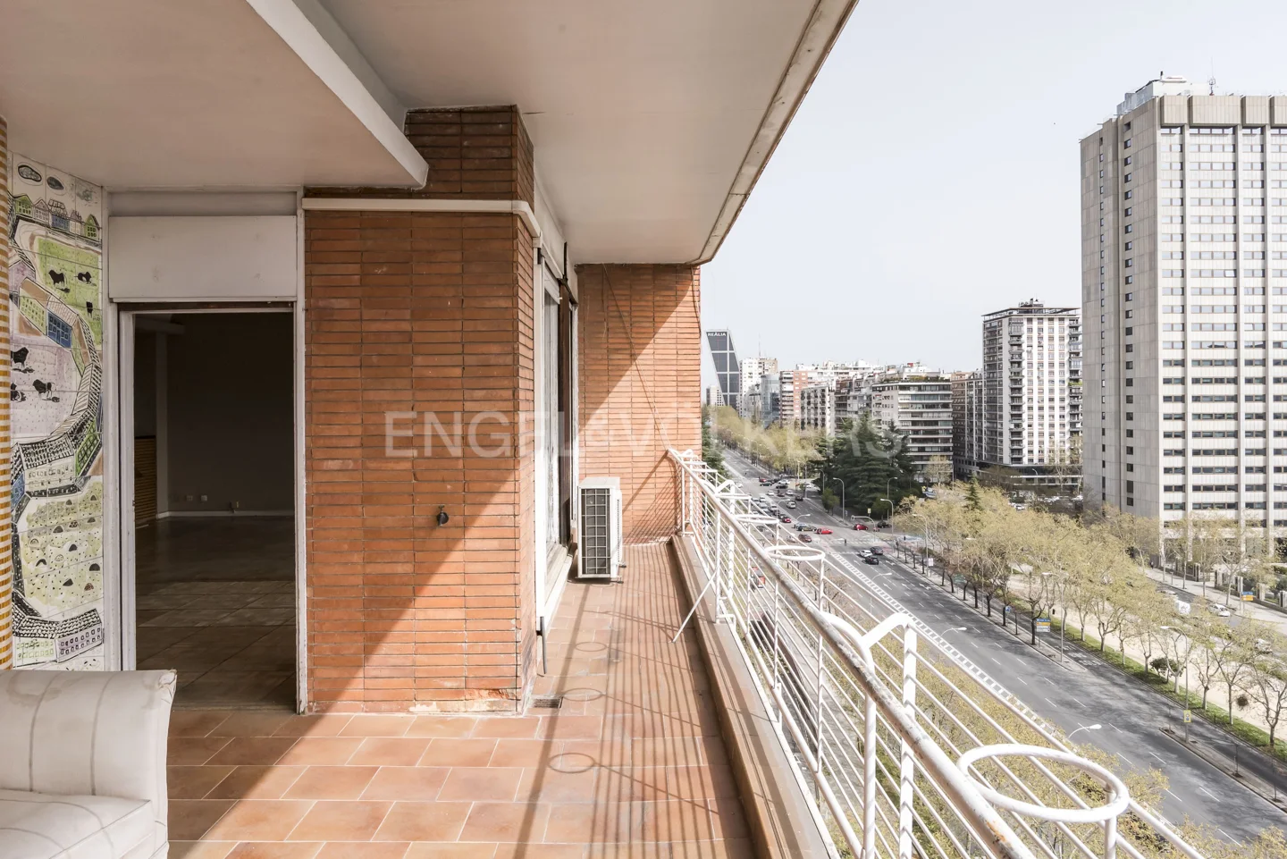Great apartment in Castellana to reform with unobstructed views