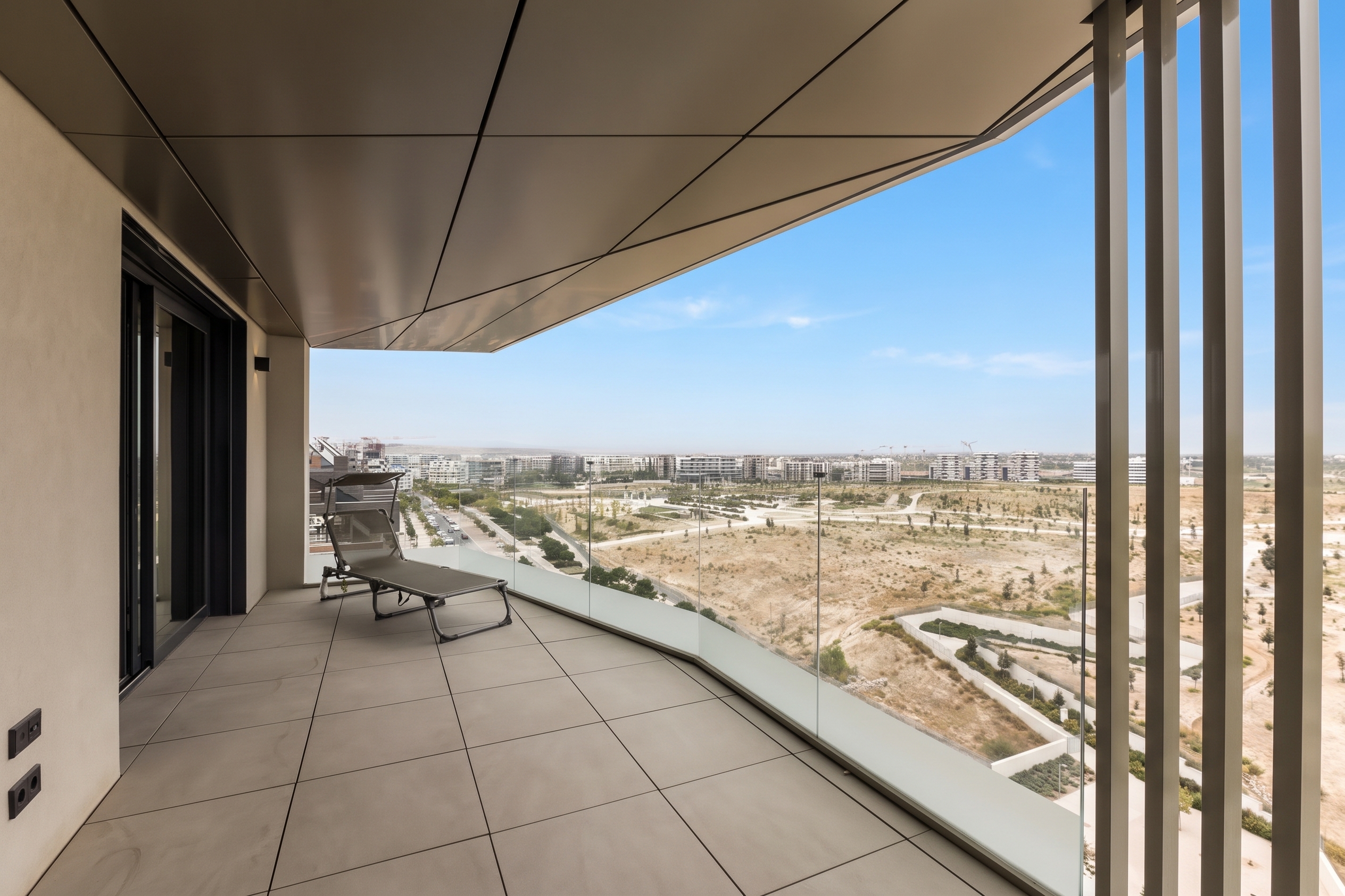 New-build home opposite Valdebebas Park
