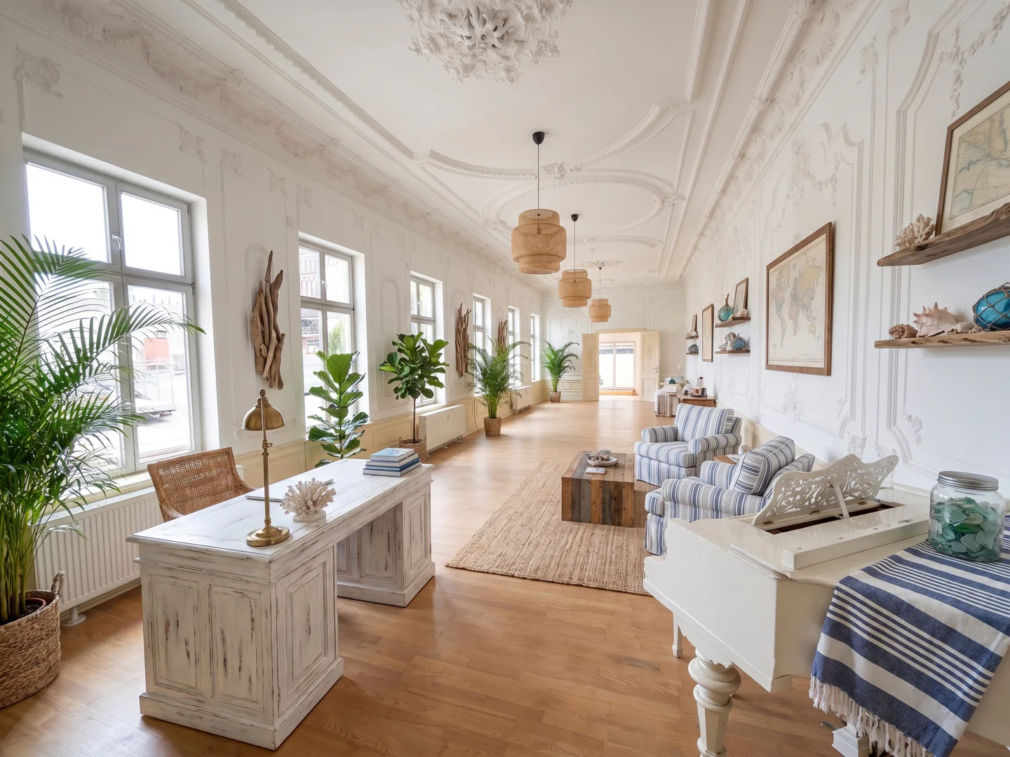 Ein Saal, der einen zur Ruhe bringt: der Spiegelsaal in der Stralsunder Altstadt - Foto 4