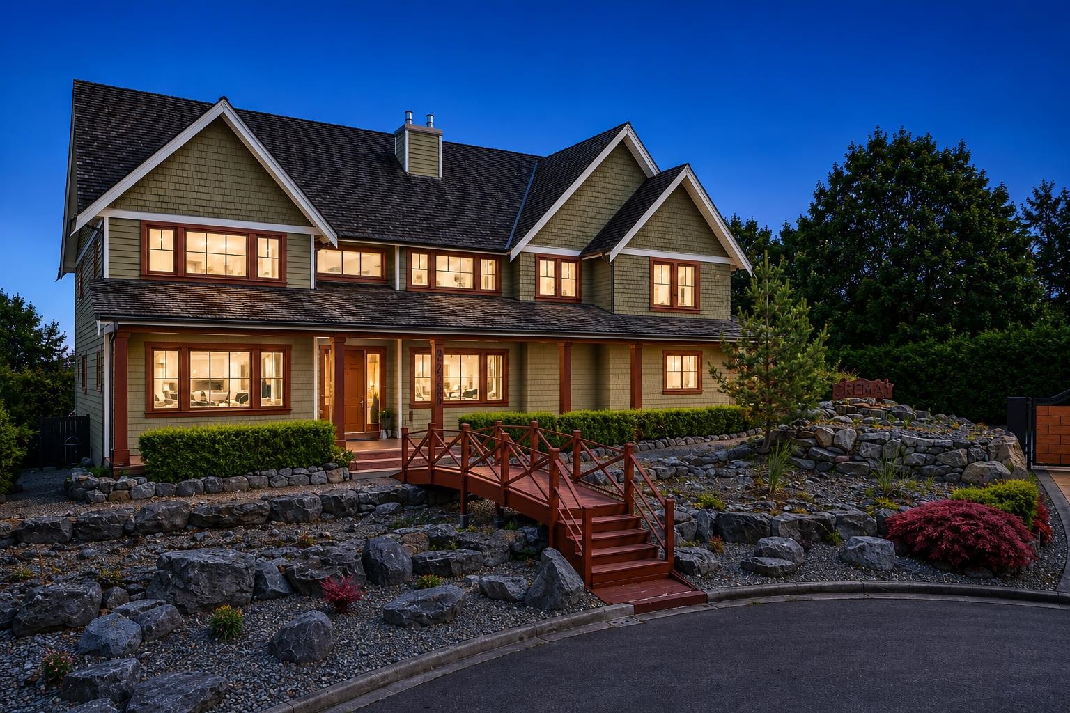 Morgan Creek Modern Craftsman Estate