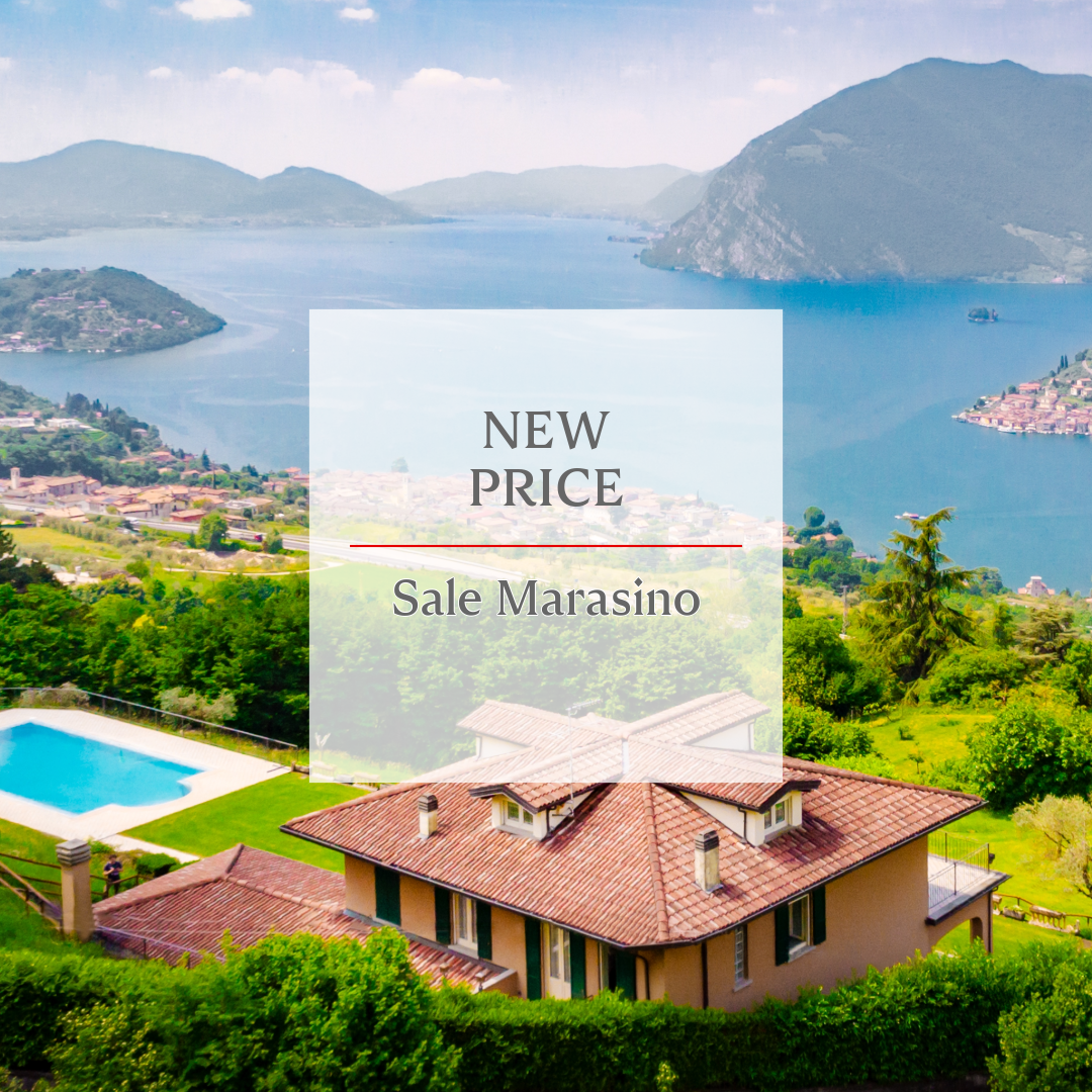 Esclusiva villa con vista lago e piscina a Sale Marasino