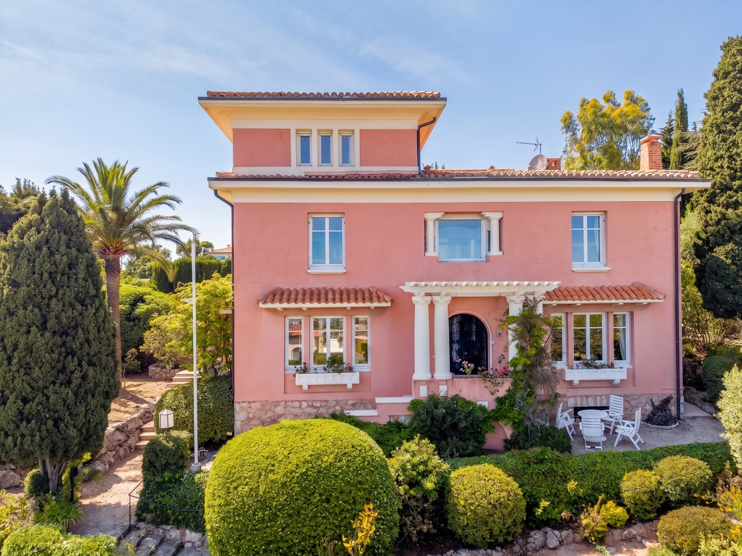 Villa elegante tradizionale - splendida vista mare