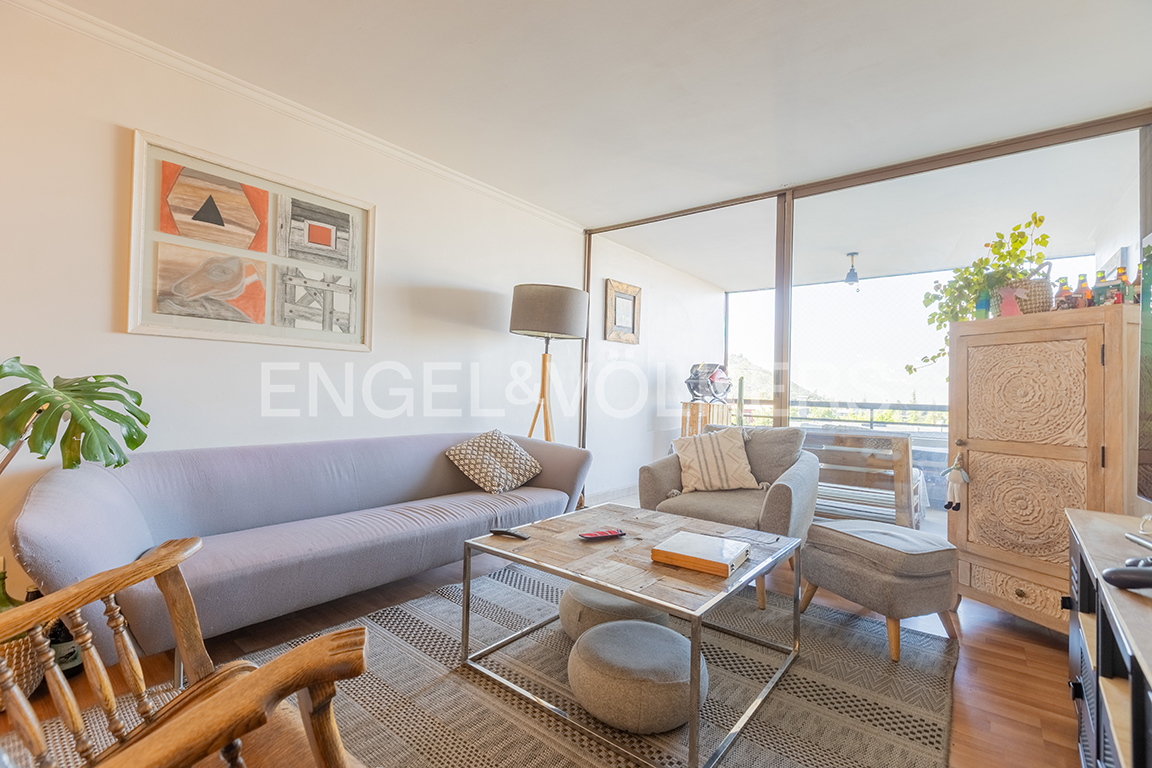 Departamento en condominio, sector Tabancura