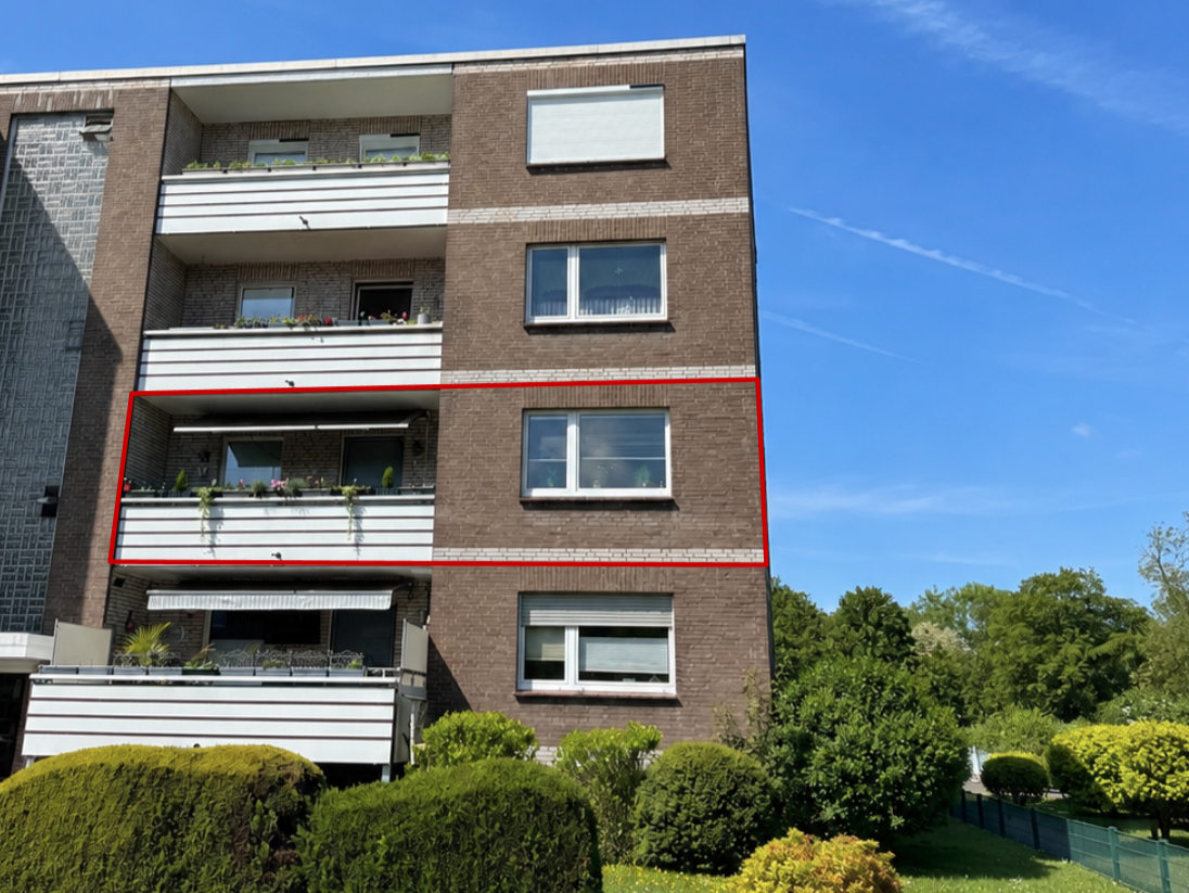 Großzügige 4-Zimmer-Wohnung mit Balkon und Stellplatz in Voerde