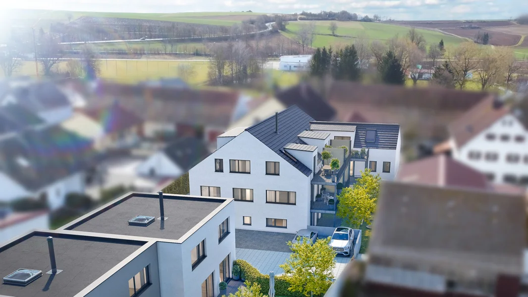 H20LIFE Wohnprojekt in Oberdolling: Moderne Architektur trifft auf idyllische Landschaft