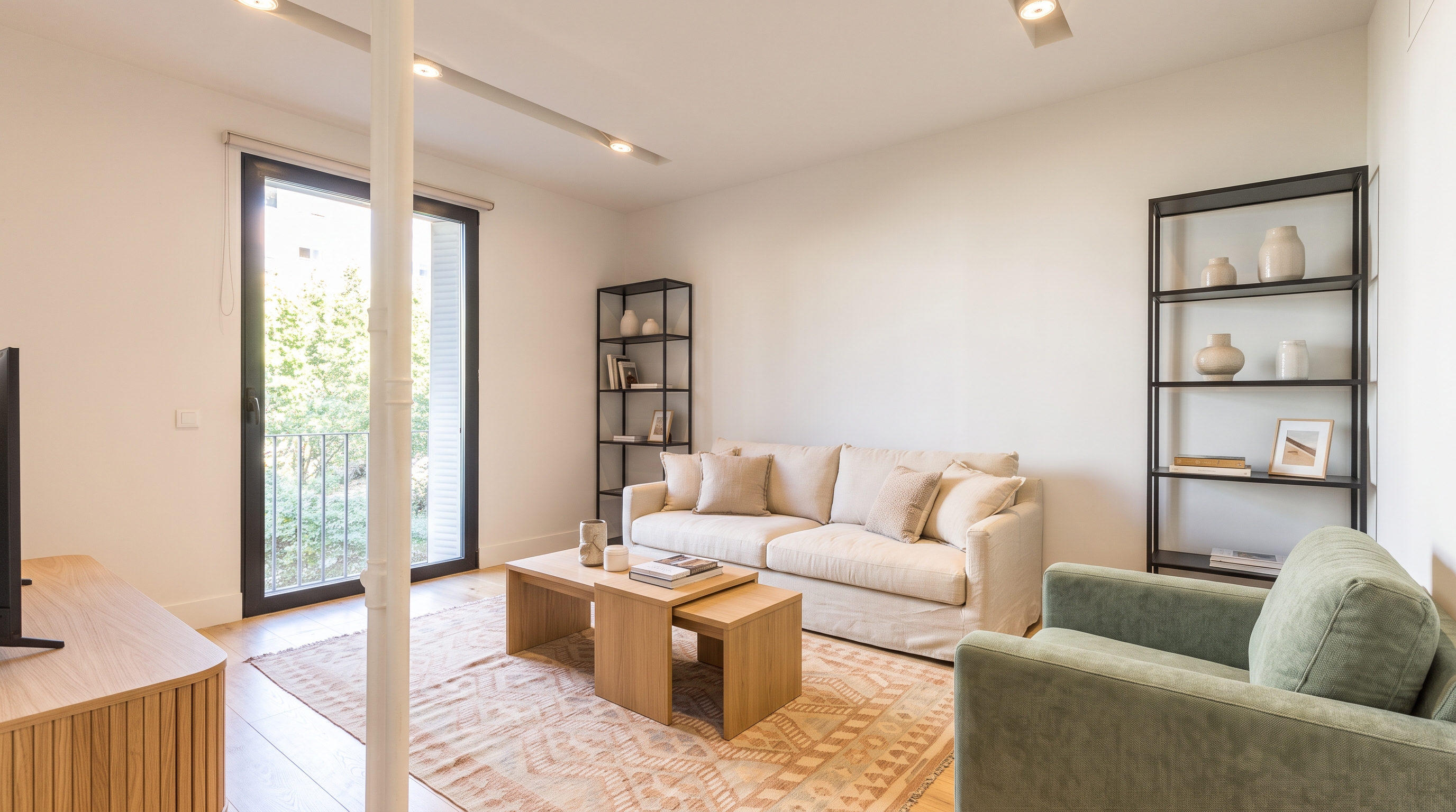 Exclusive renovated property with balconies on Velázquez street.
