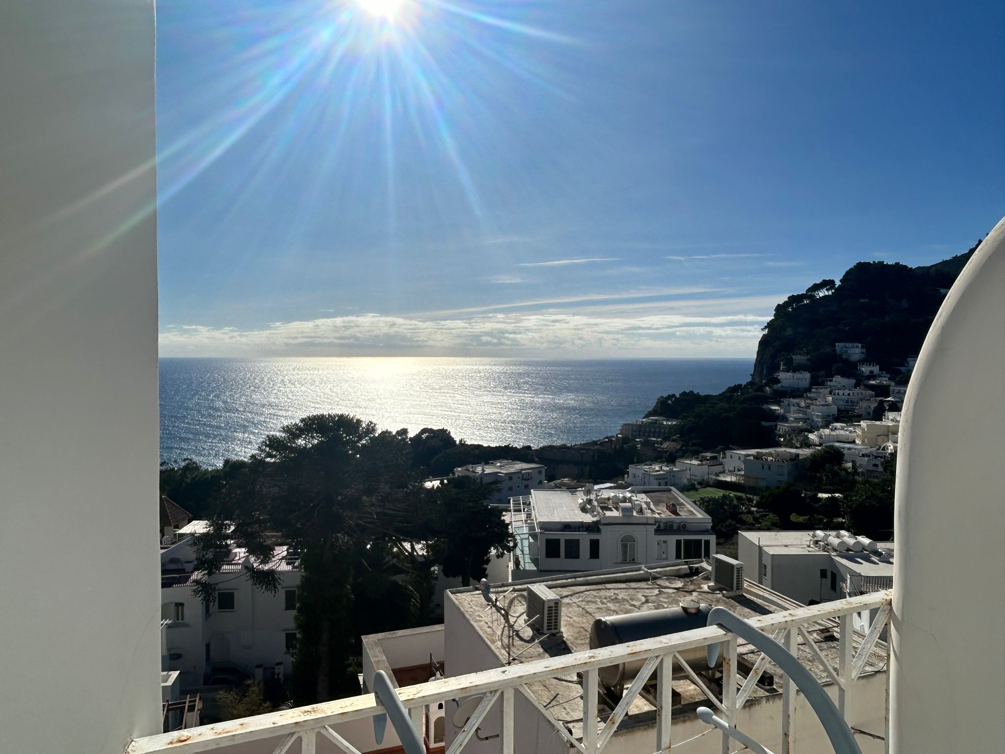 Open space sea view in the heart of Capri