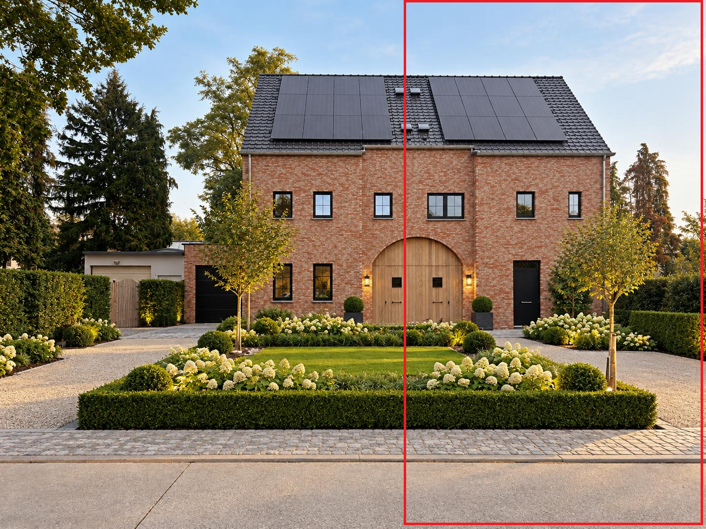 Stijlvolle nieuwbouwwoning te Kapellen [AI-bewerkt]