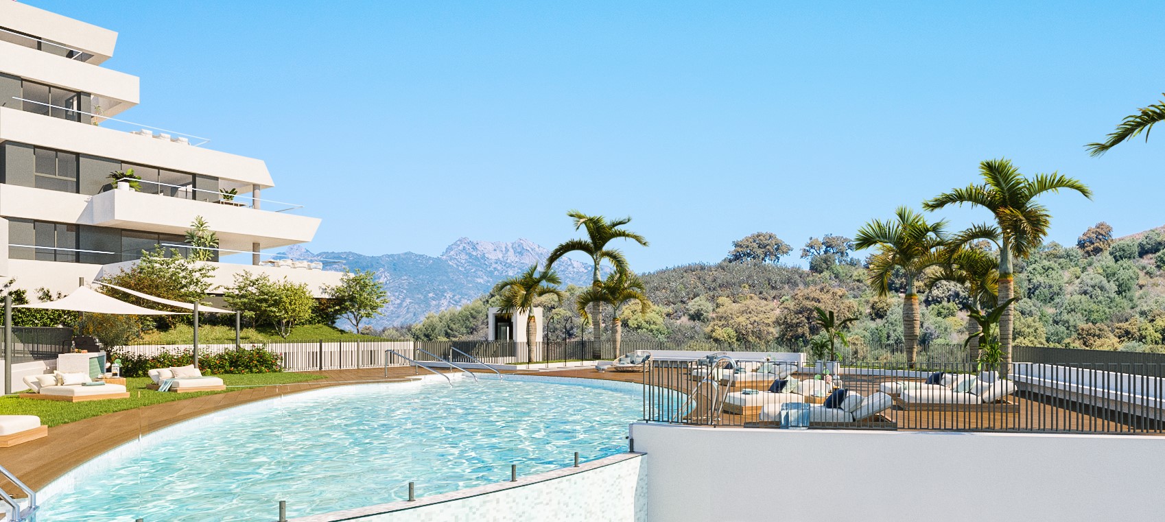 Luxury Apartment in Los Altos de Los Monteros with Panoramic Views