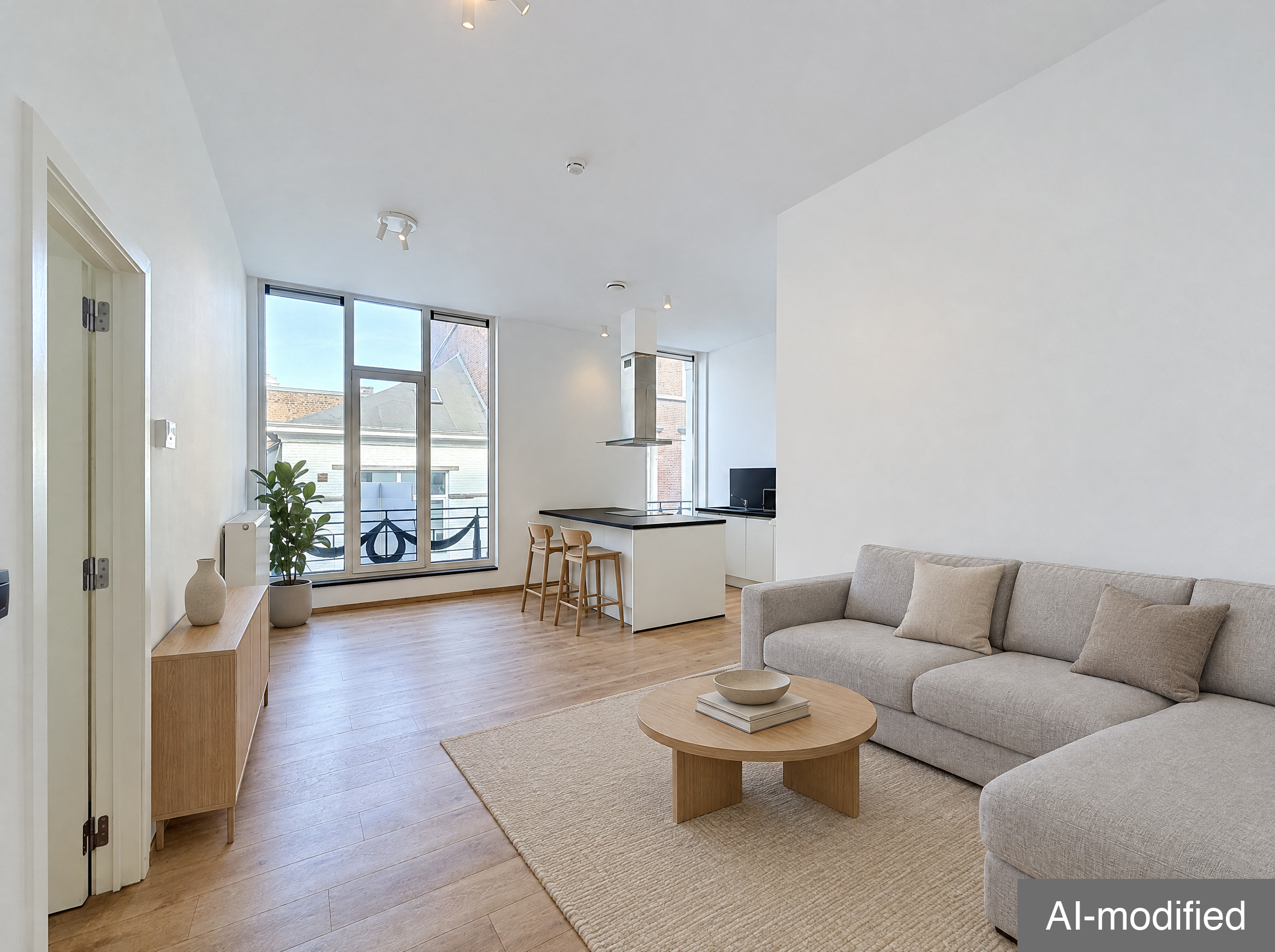 Appartement deux chambres de 65 m², tram au pied de l'immeuble